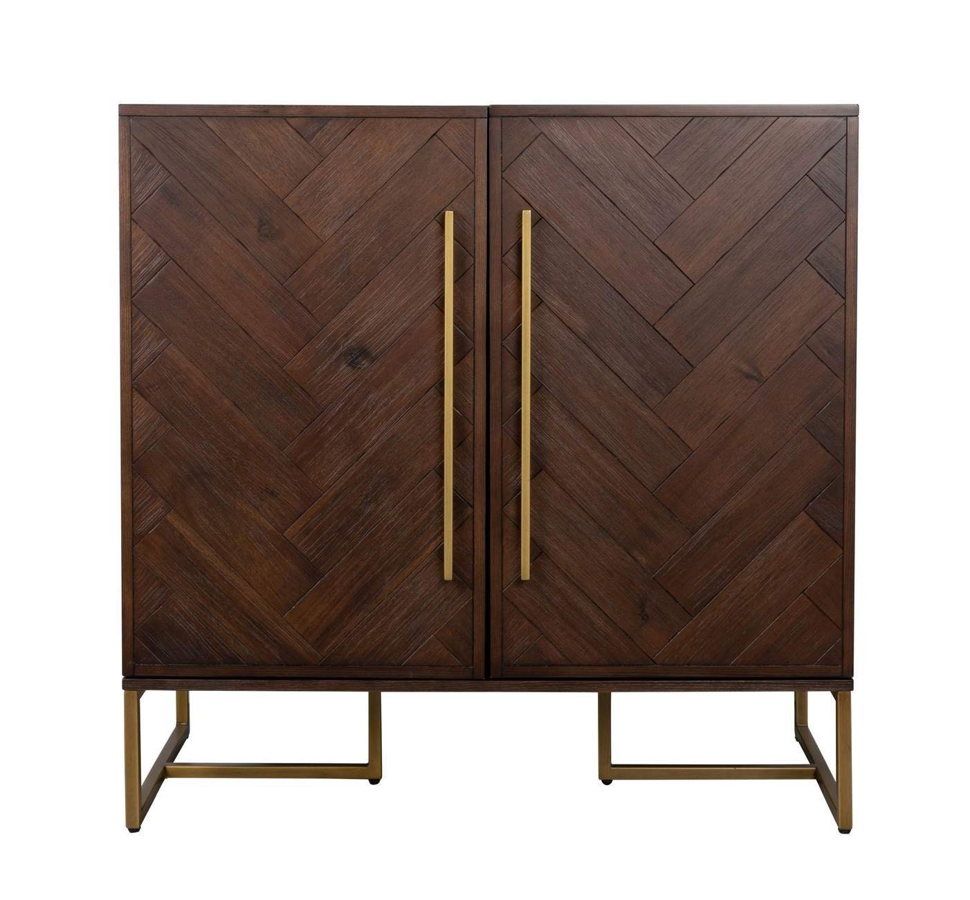 Dutchbone Kommode Weinschrank CLASS Design Barschrank aus Akazie von DutchBone