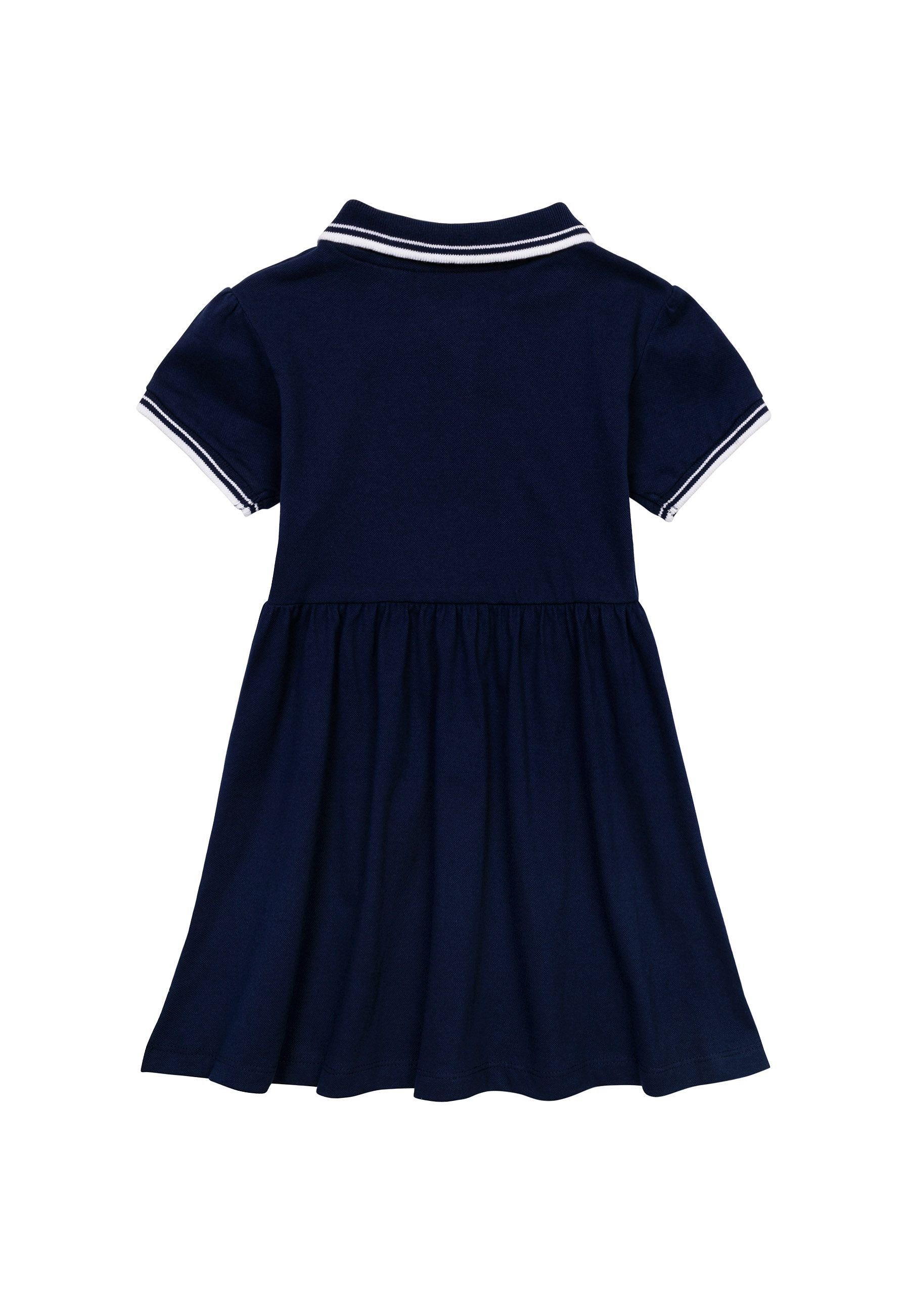 Kleid Polokleid (3y-14y) MINOTI Ärmeln kurzen mit