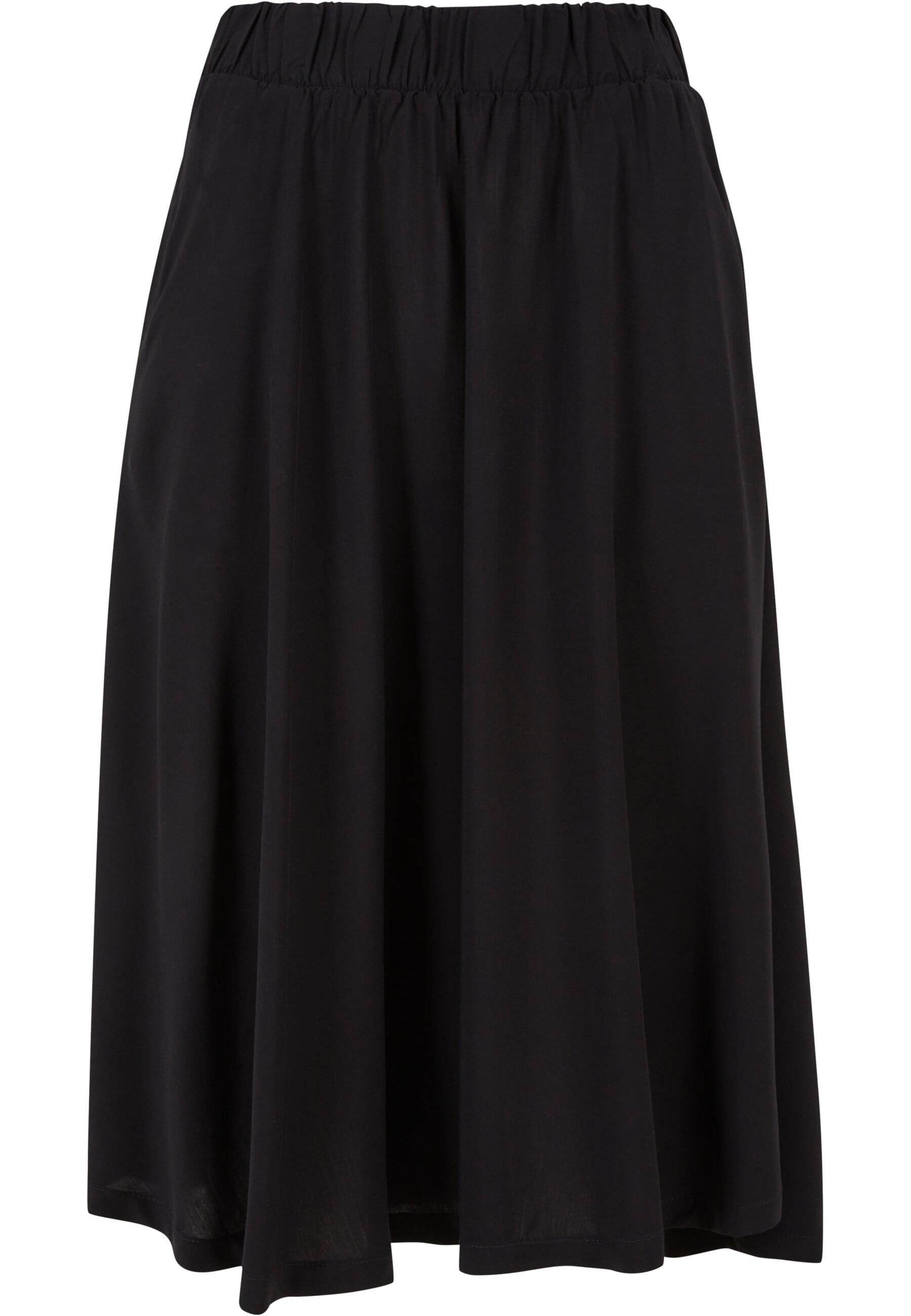 URBAN CLASSICS Sommerrock Urban Classics Damen Ladies Viscose Skirt (1-tlg)