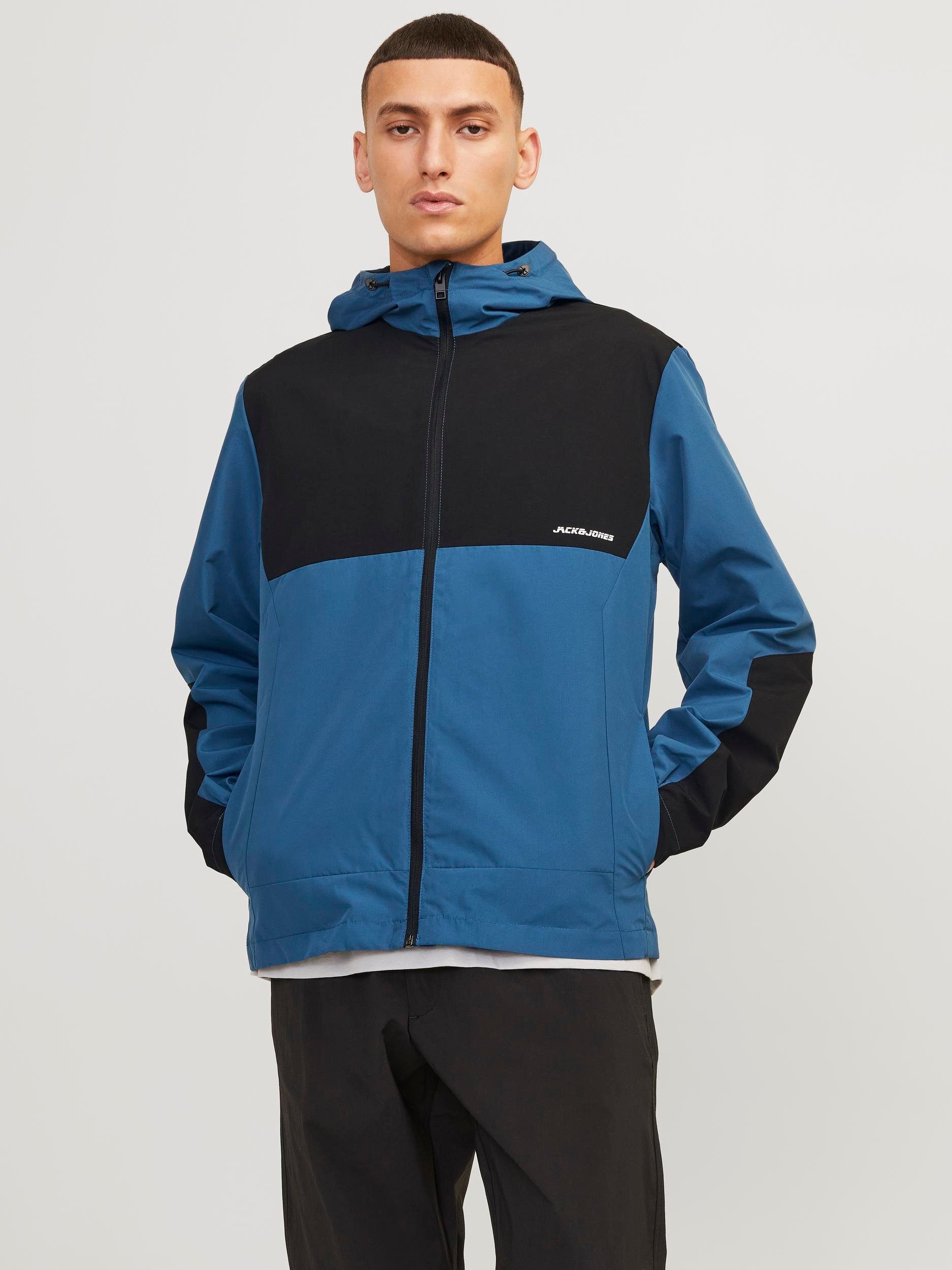 Jack & Jones Softshelljacke JJALEX HOOD JACKET Ensign Blue