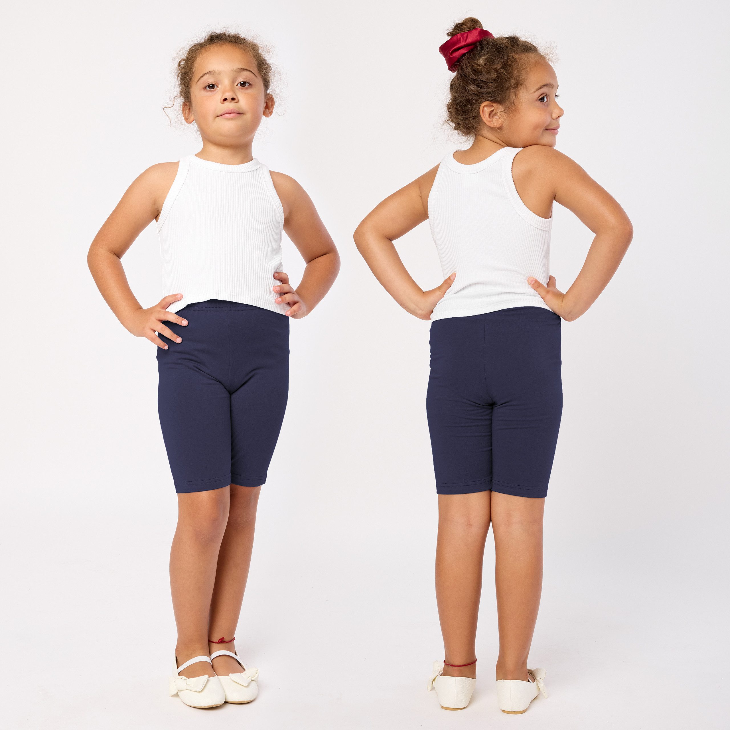 Merry Style Leggings Mädchen Kurze Hose Radlerhose MS10-227 (1-tlg) aus Baumwolle – Bild 2 von 5