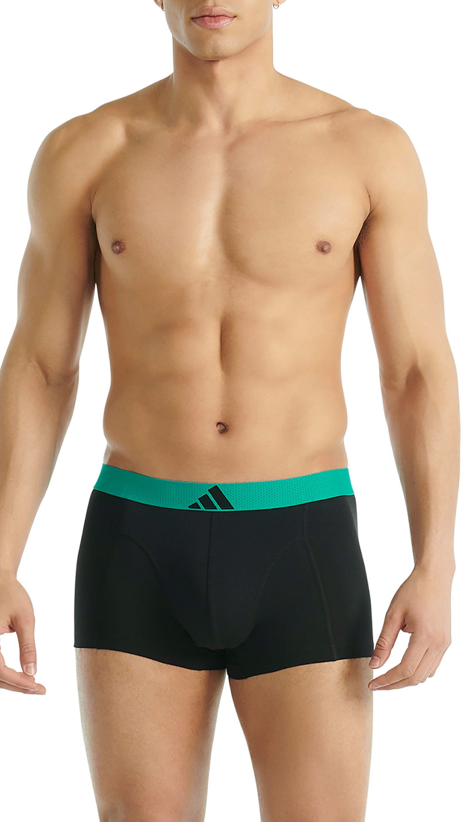 adidas Sportswear Trunk Active Flex Cotton Body (2er Pack) elastischer Logo-Bund, ohne Eingriff, sportliches Design