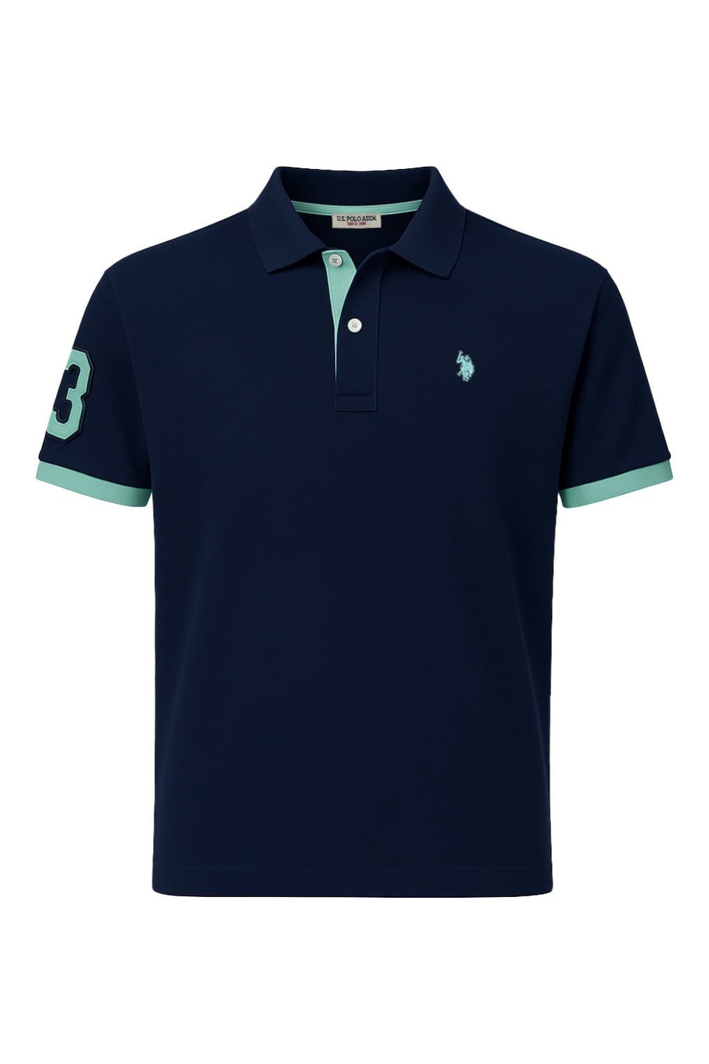 Poloshirt US16927 (100% Baumwolle) navyblau Herren