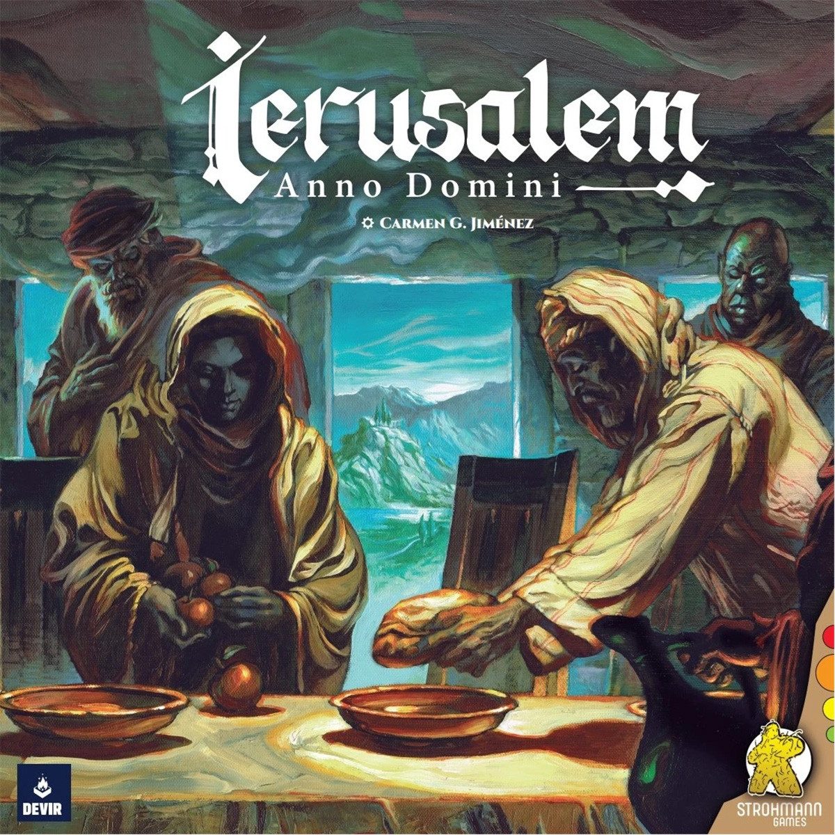 Devir Spiel, Ierusalem Anno Domini (DE) - Brettspiel