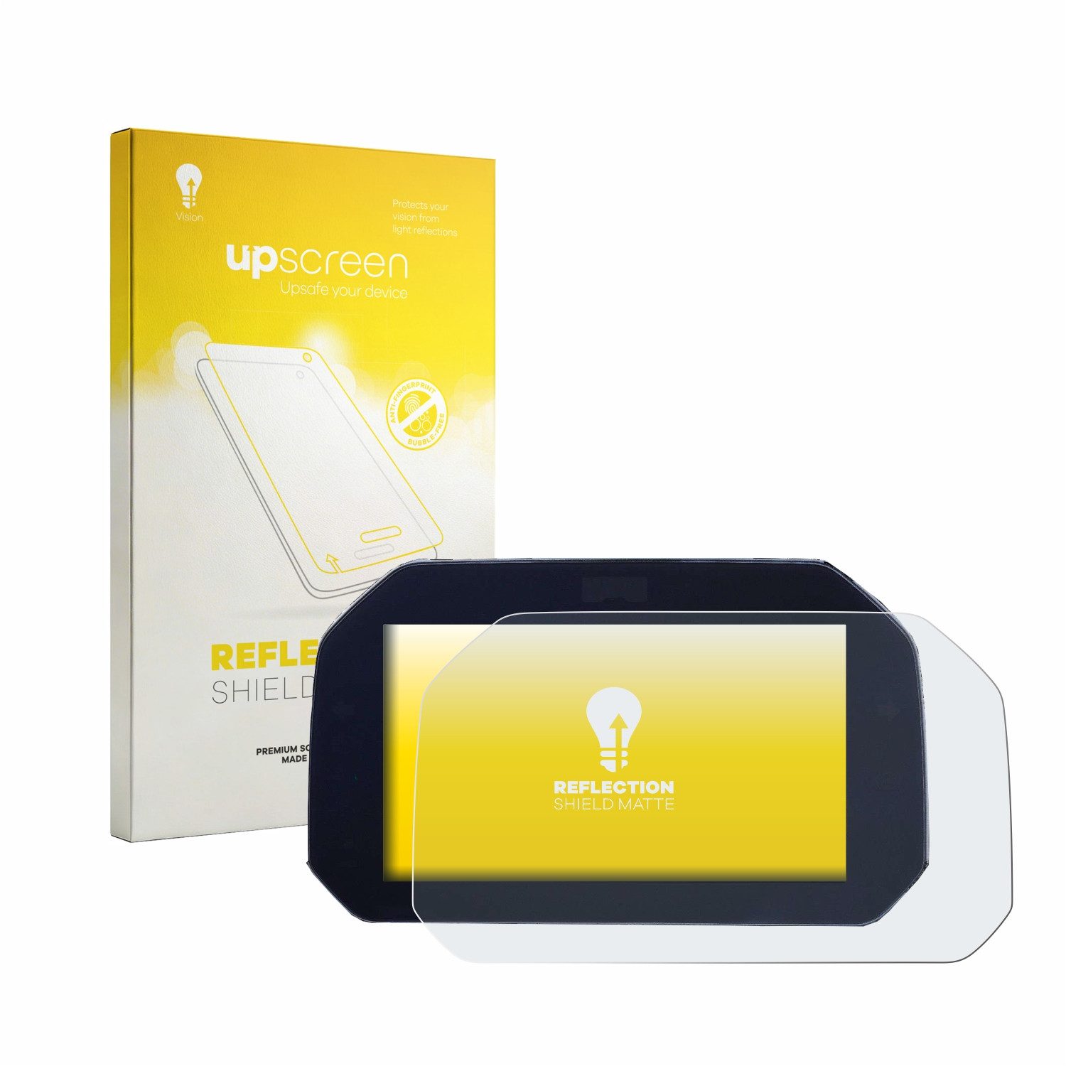 upscreen Displayschutzfolie Schutzfolie für BMW S 1000 XR K69 2024 TFT 6.5", Displayschutz Schutz Folie Matt Entspiegelungsfolie
