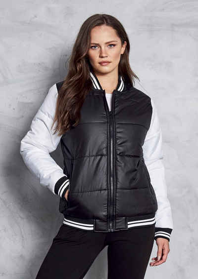 AWDIS Bomberjacke »Damen Bomber Jacke / Puffer Jacket für Frauen u. Mädchen« College Jacken Style
