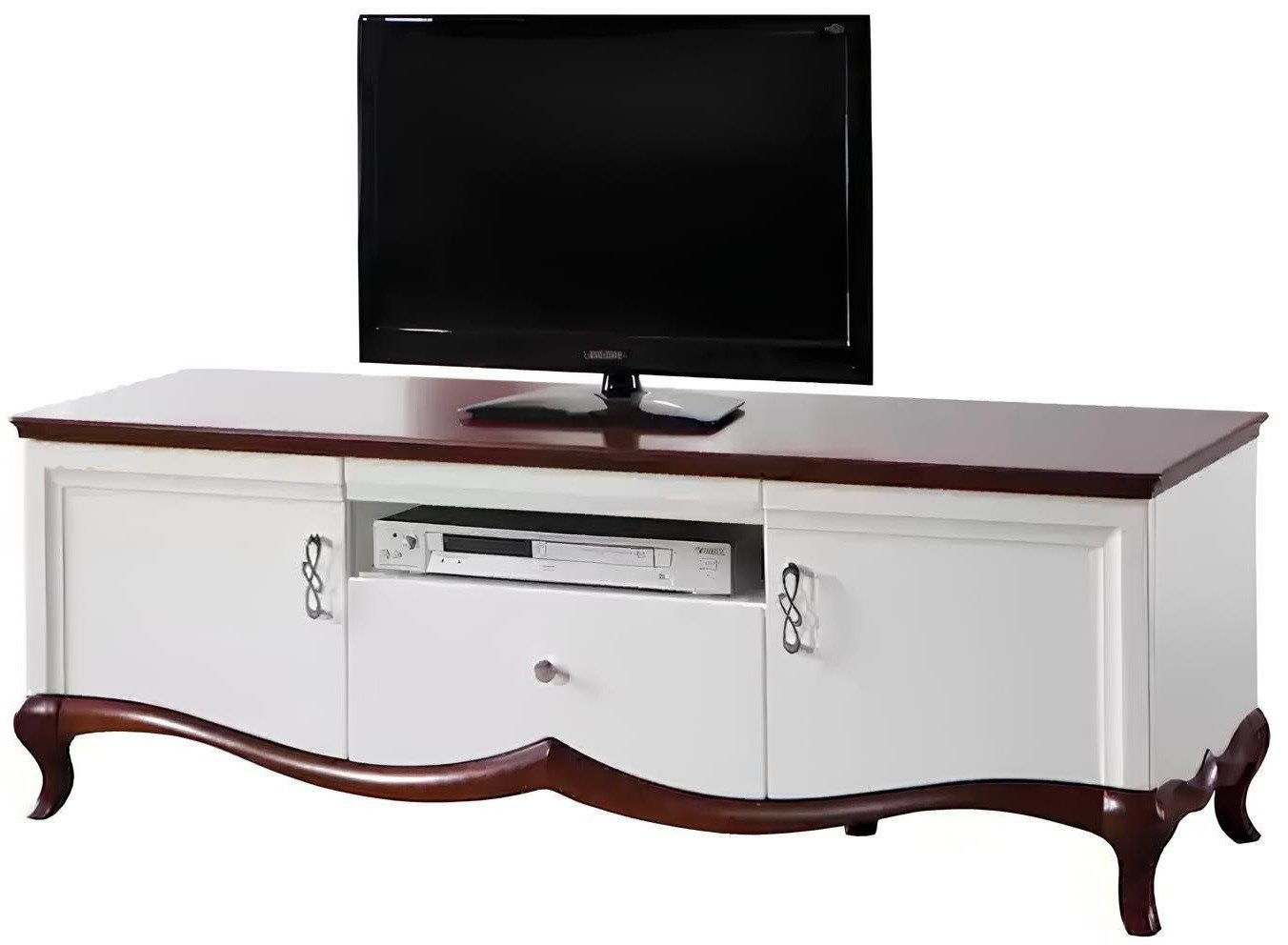 Xlmoebel TV-Schrank rtv Sideboard in Weiß aus Holz mit elegantem Design und Stauraum (1-St., TV Ständer) Hergestellt in Europa