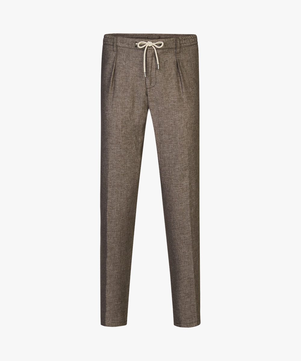Profuomo Dehnbund-Hose TROUSER SPRTCRD BROWN