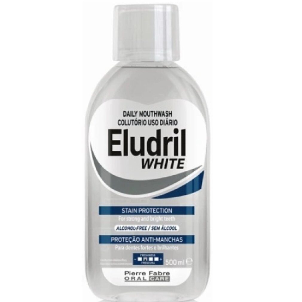 Pierre Fabre Mundspülung Eludril, Mundwasser, Fleckenschutz, 500 ml, (Packung)