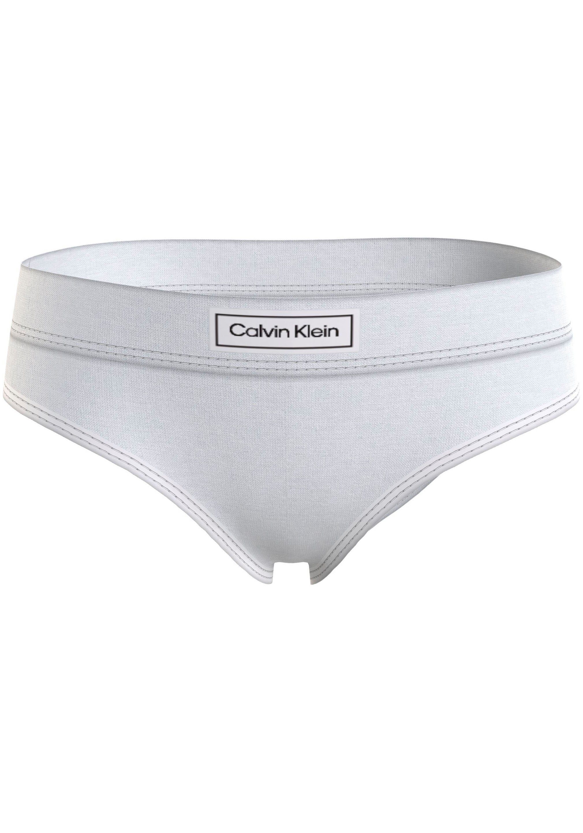 Klein Bund Bikinislip am 2PK mit 2-St., Underwear 2er-Pack) Markenlabel (Packung, BIKINI-HERITAGE Calvin