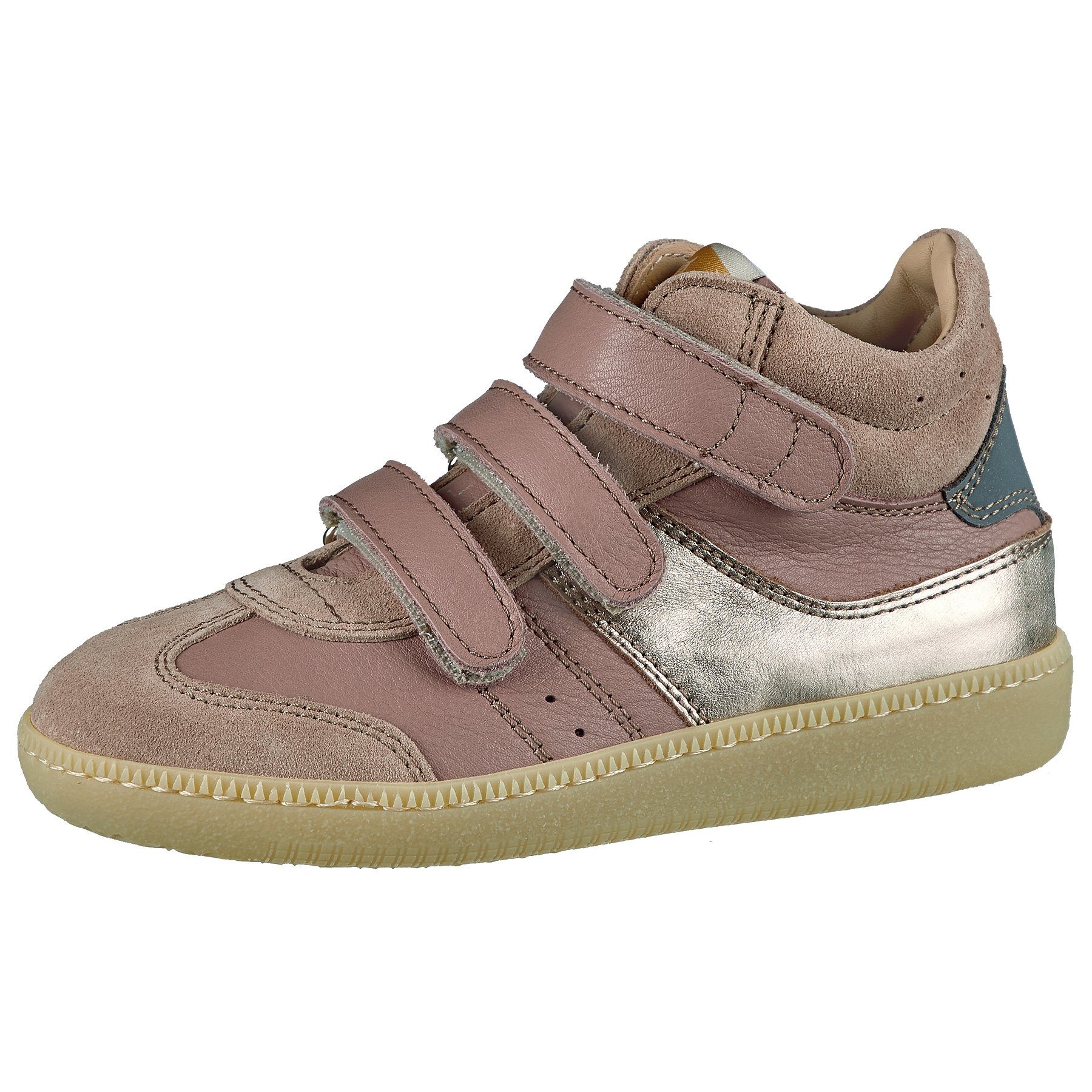 Ocra Ocra Halbschuhe Sneaker 413 Klett Kinder Schuhe pflanz. geg. Rose Schnürschuh
