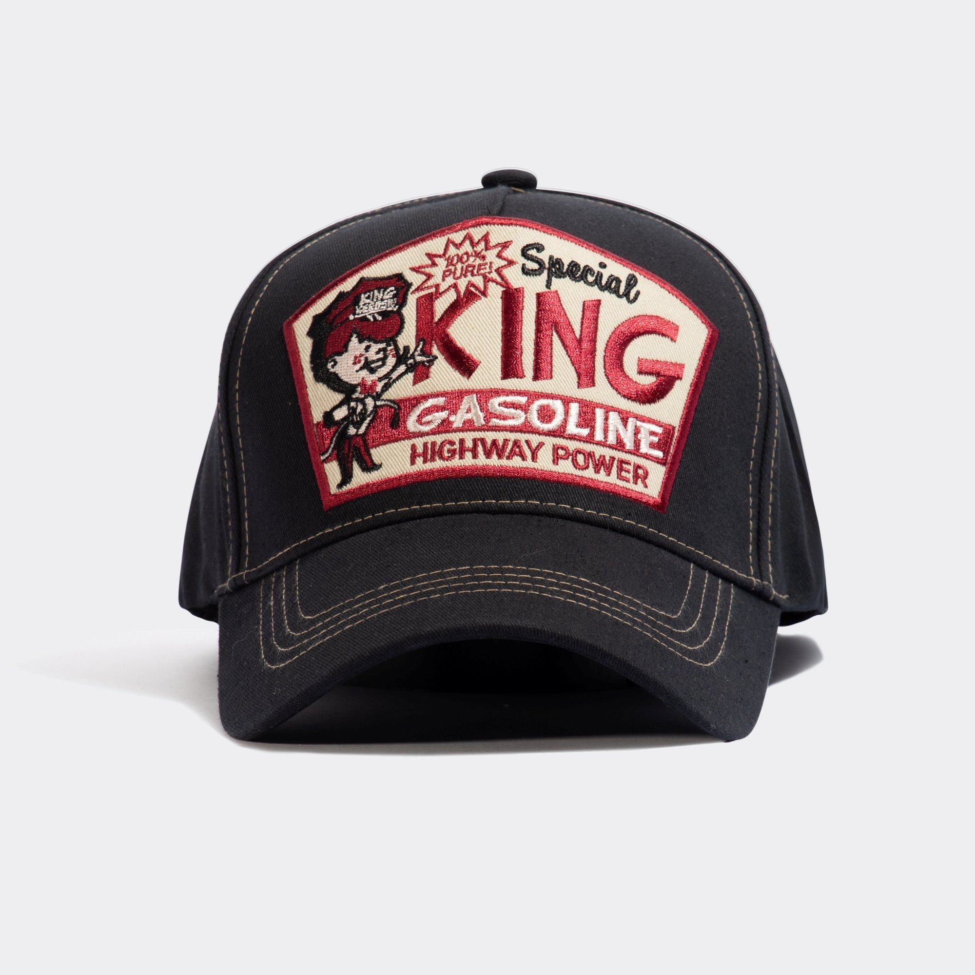 KingKerosin Baseball Cap Highway Power (1-St) im Retro-Look
