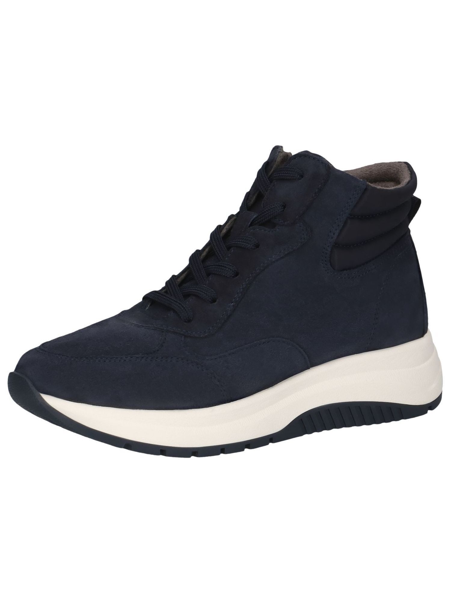 CAP Airmot./FB aus Leder kein Absatz 9-25203-45 Schnürstiefelette