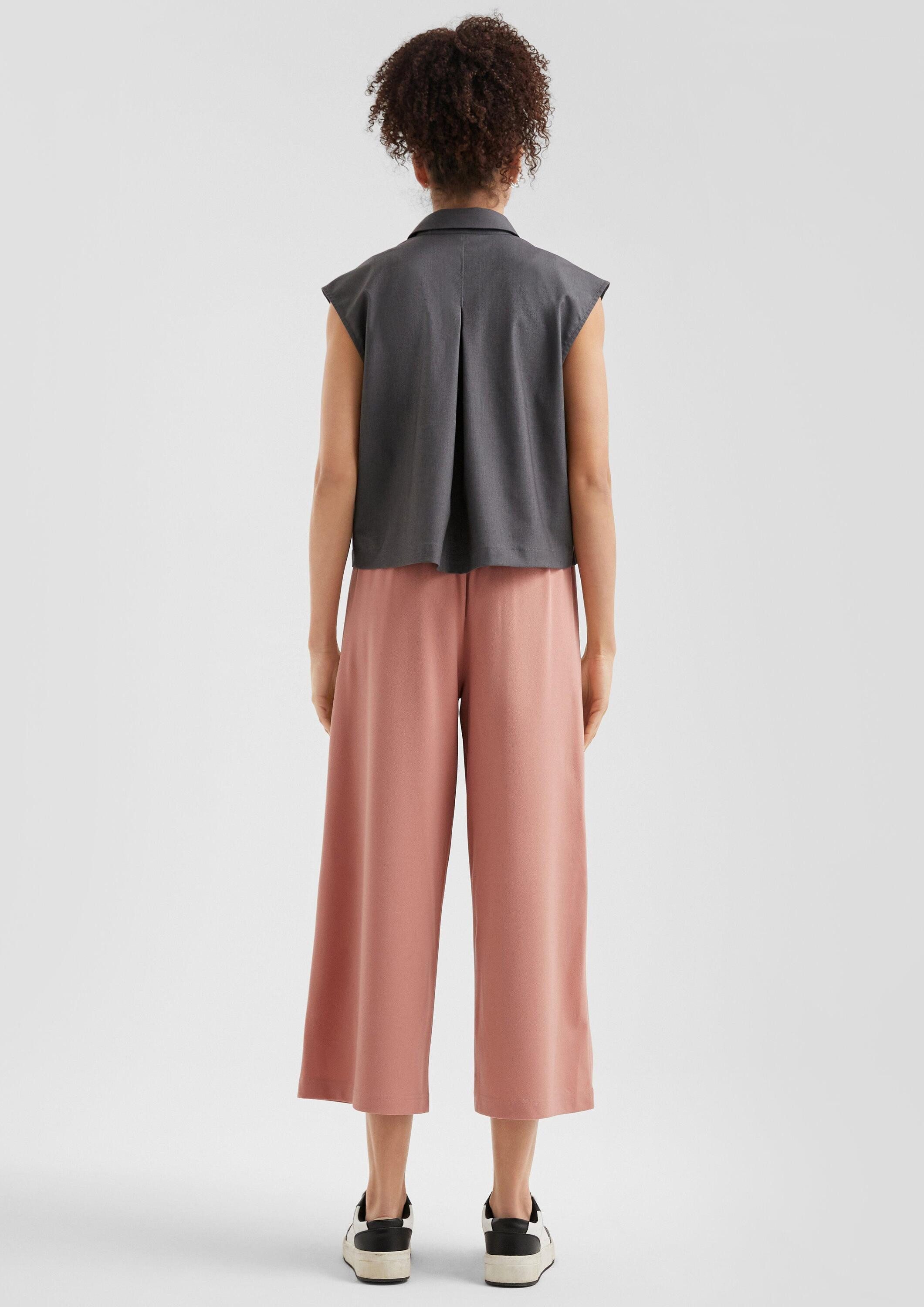 QS Culotte Hose Culotte aus Interlockjersey