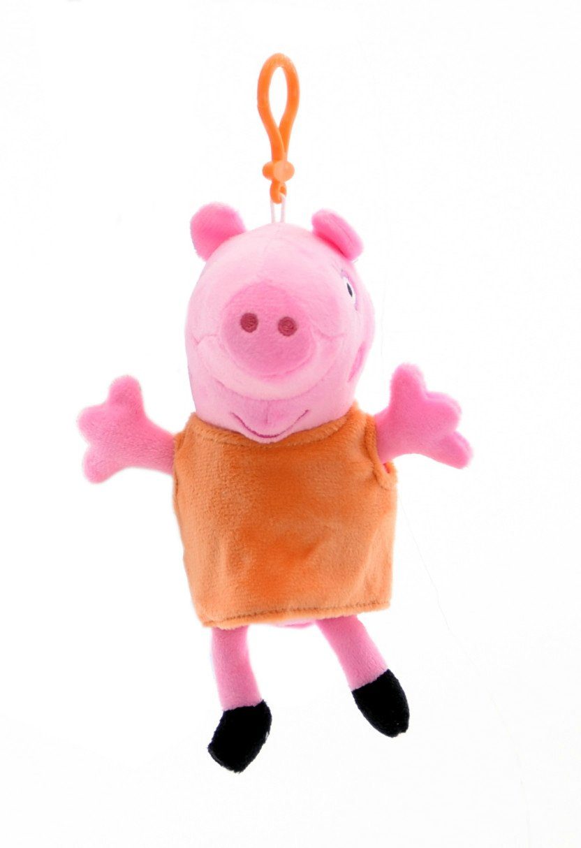 SAMBRO Kuscheltier Peppa Wutz Plüschanhänger (14cm) Mama Wutz