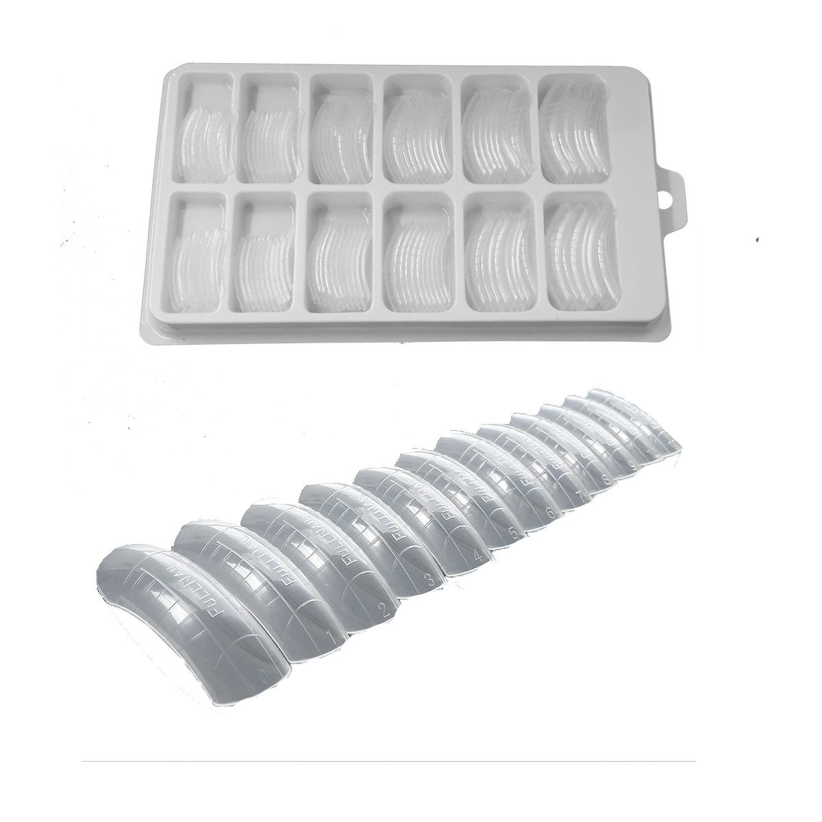 Nageldesign Zubehör 120 Nagelstudio Dual System Form Tips NT 105 - Nagelmodellage Nail Tip