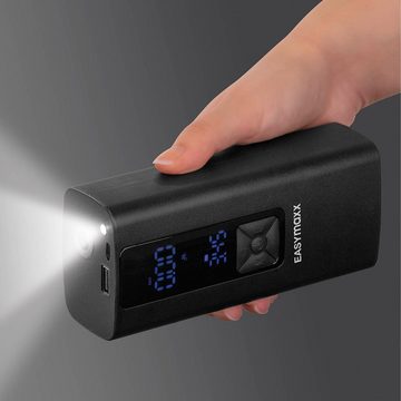 EASYmaxx Akku-Handkompressor mit Digital-Display schwarz