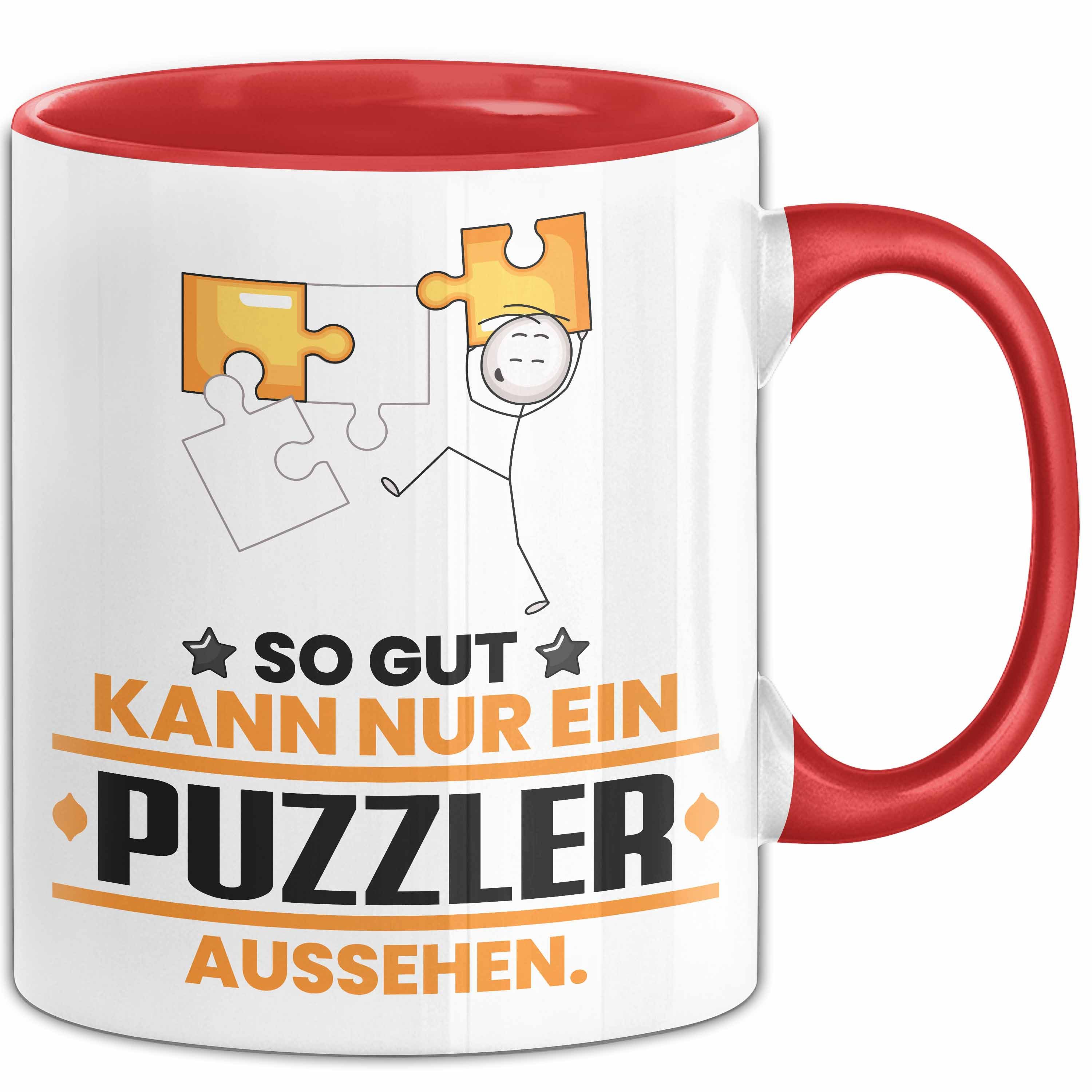 Trendation Tasse Puzzler Geschenk Tasse So Gut Kann Nur Ein Puzzler Aussehen Geschenkid, Keramik