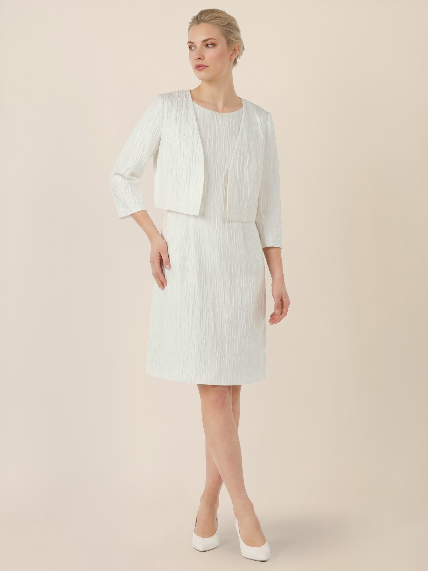 Apart Jackenblazer in eleganter Strukturoptik