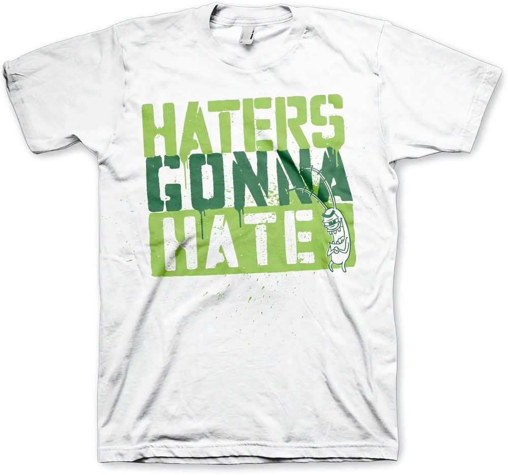 Spongebob Schwammkopf T-Shirt Haters Gonna Hate Big Tall T-Shirt