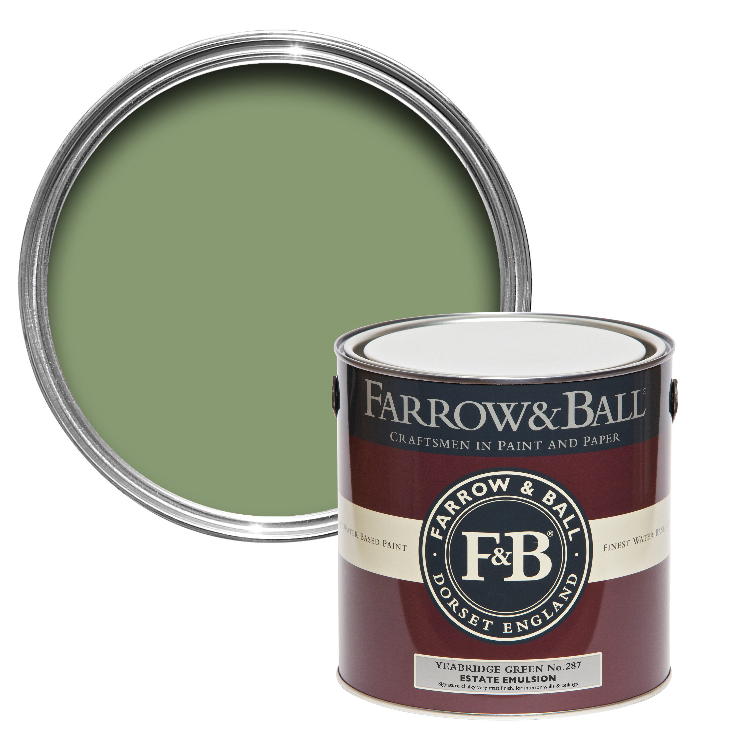 Farrow and Ball Wandfarbe Farrow an Ball - Yeabridge Green 287