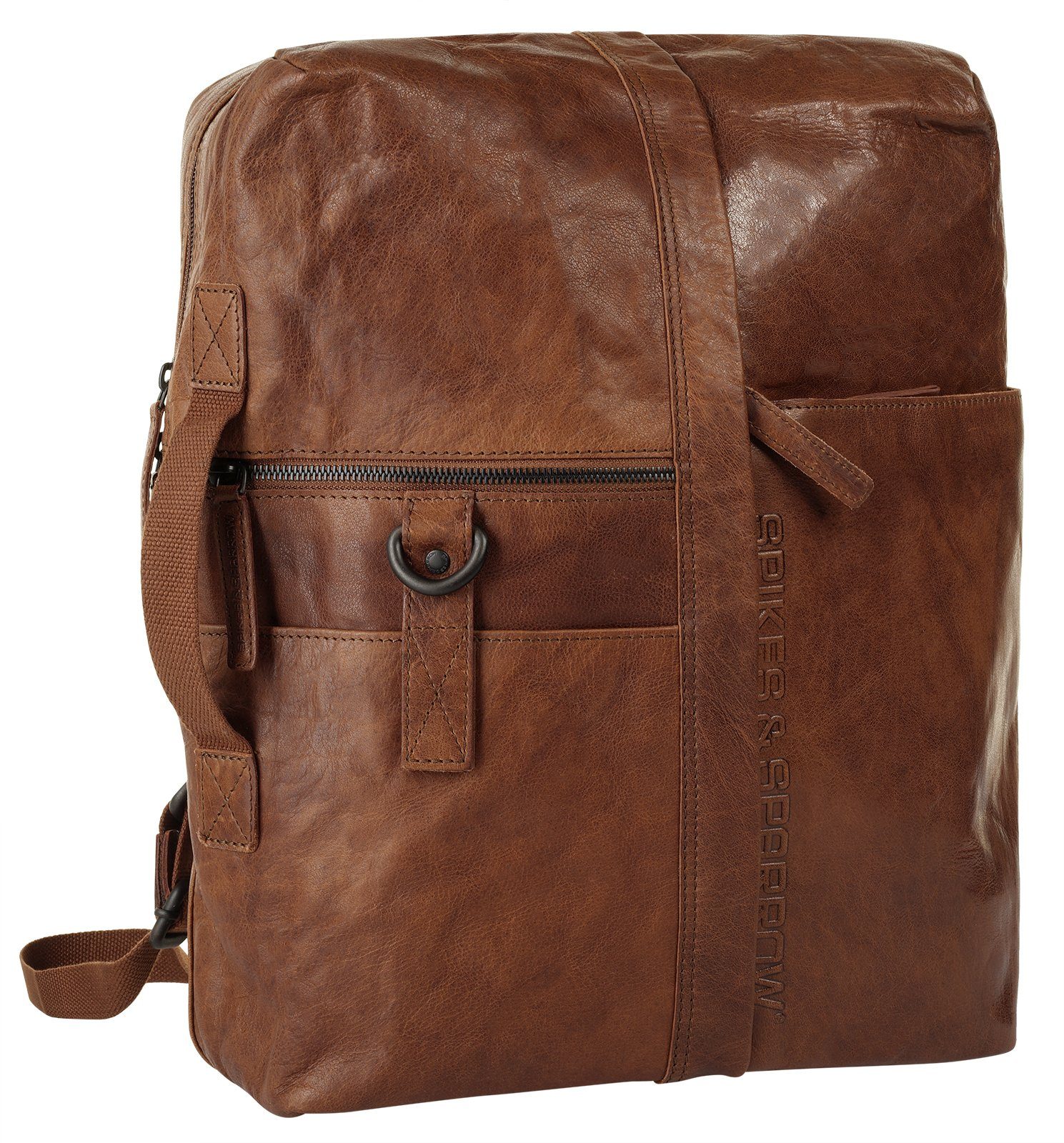 Spikes & Sparrow Aktentasche, echt Leder günstig online kaufen