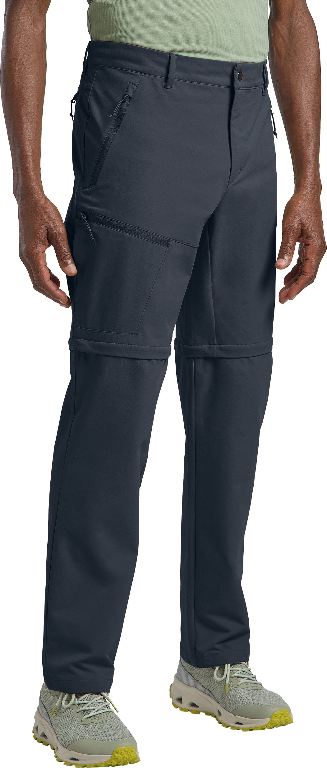 Jack Wolfskin Zip-off-Hose PICO TRAIL ZIP OFF PANTS M atmungsaktives Material, schnell trocknend, wasserabweisend