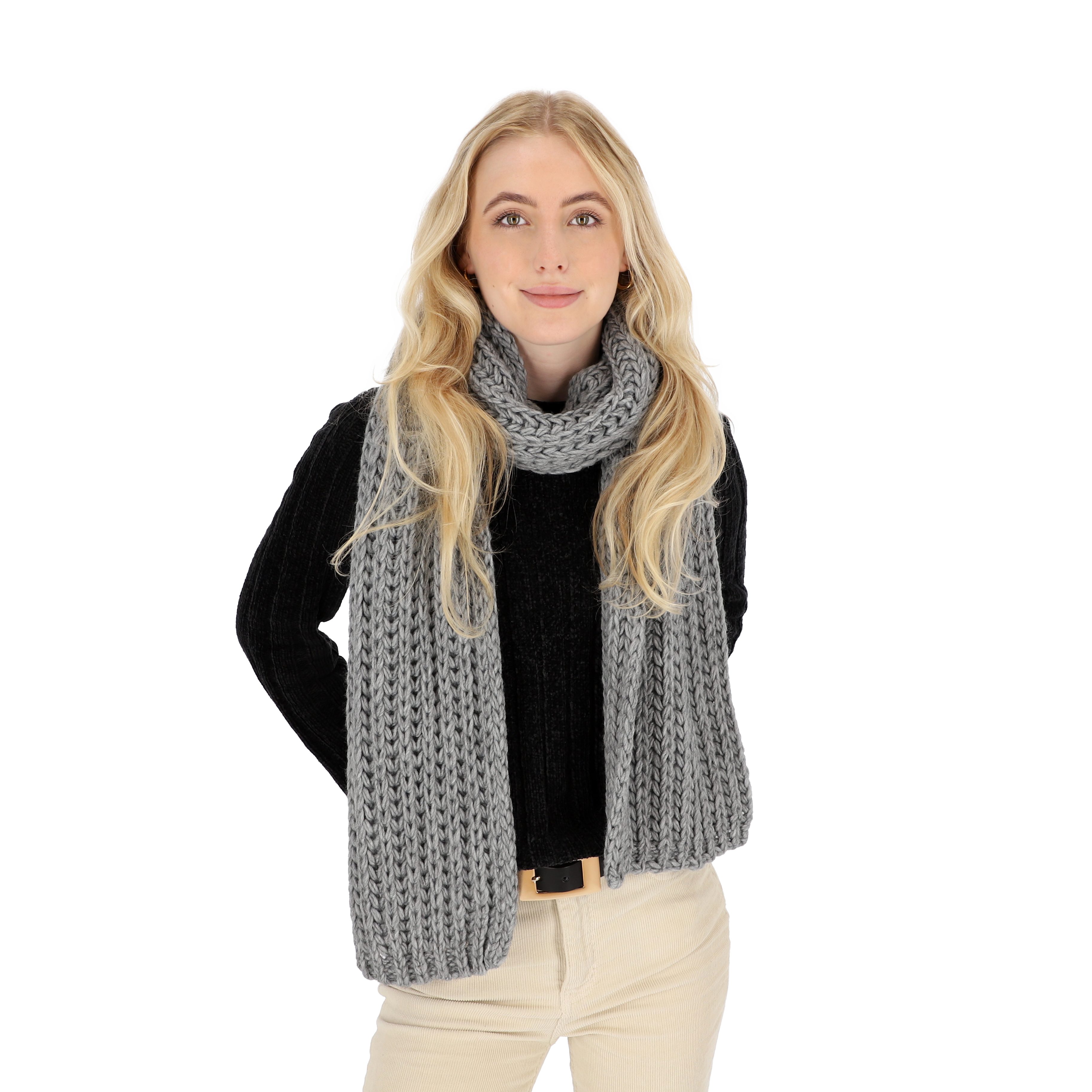 halsüberkopf Accessoires Strickschal Grobstrickschal, Made in Germany