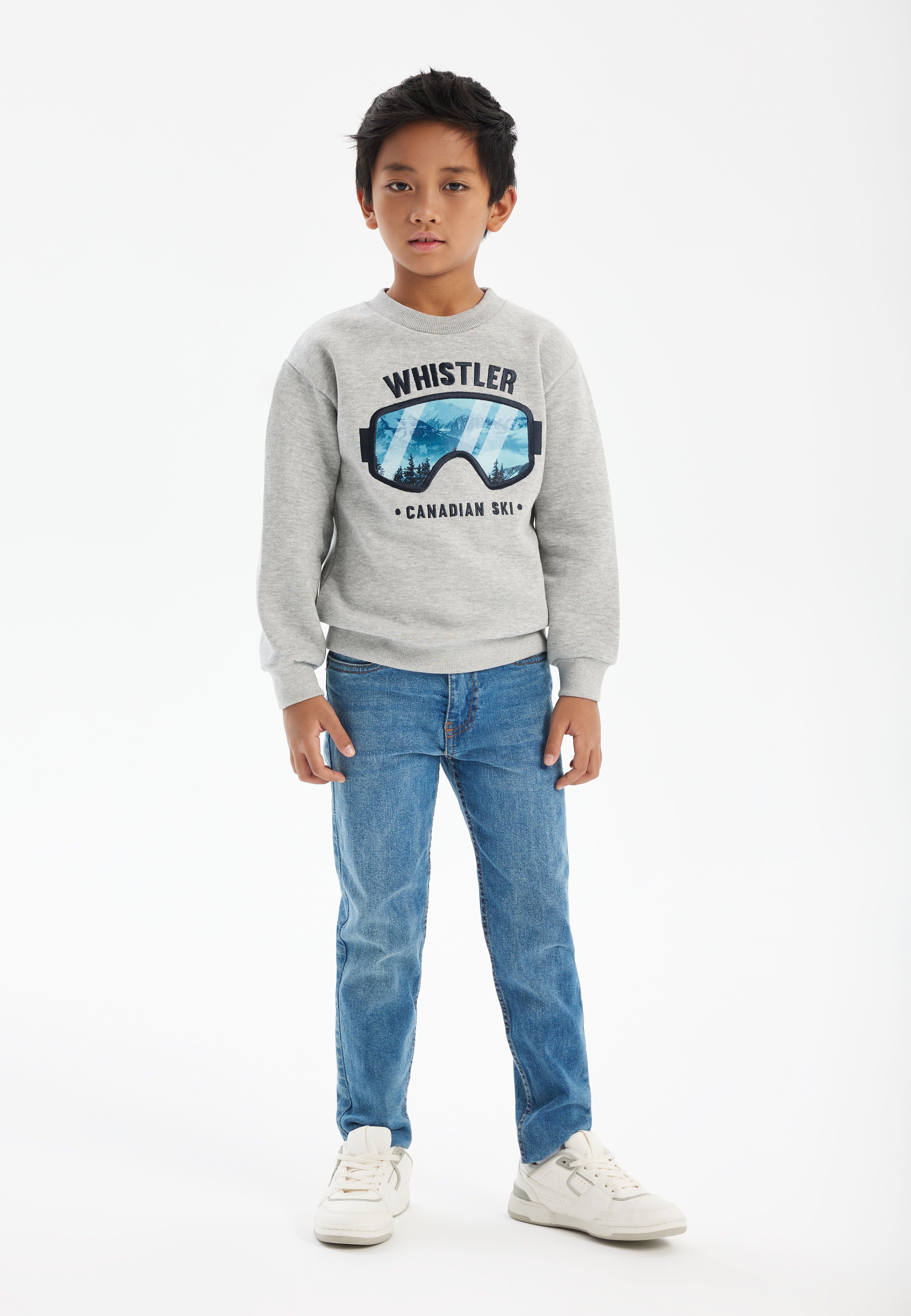 Sweatshirt Sweatshirt mit Print (12m-8y)