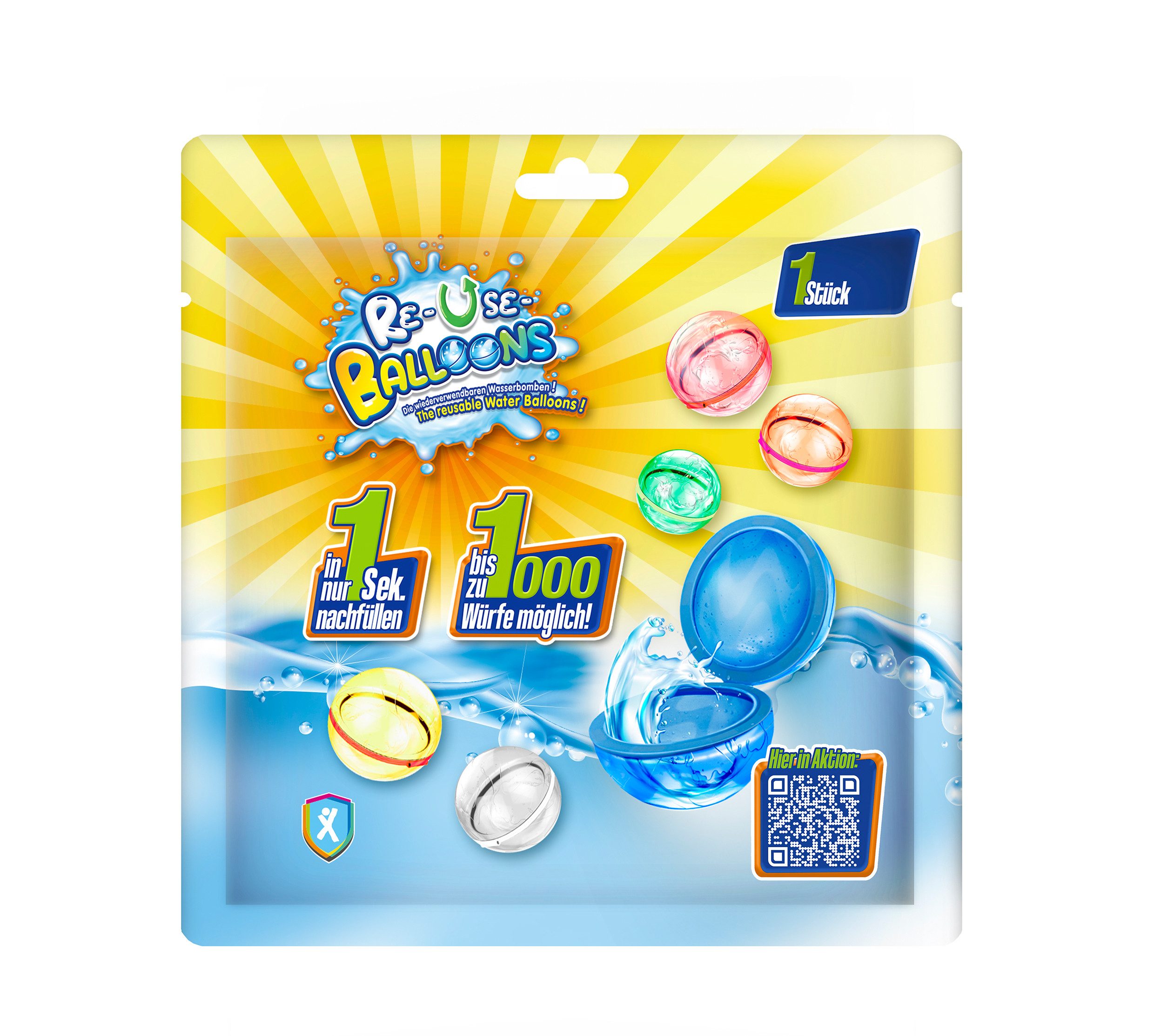 XTREM toys & sports Wasserspiel Re-Use-Balloons, günstig online kaufen