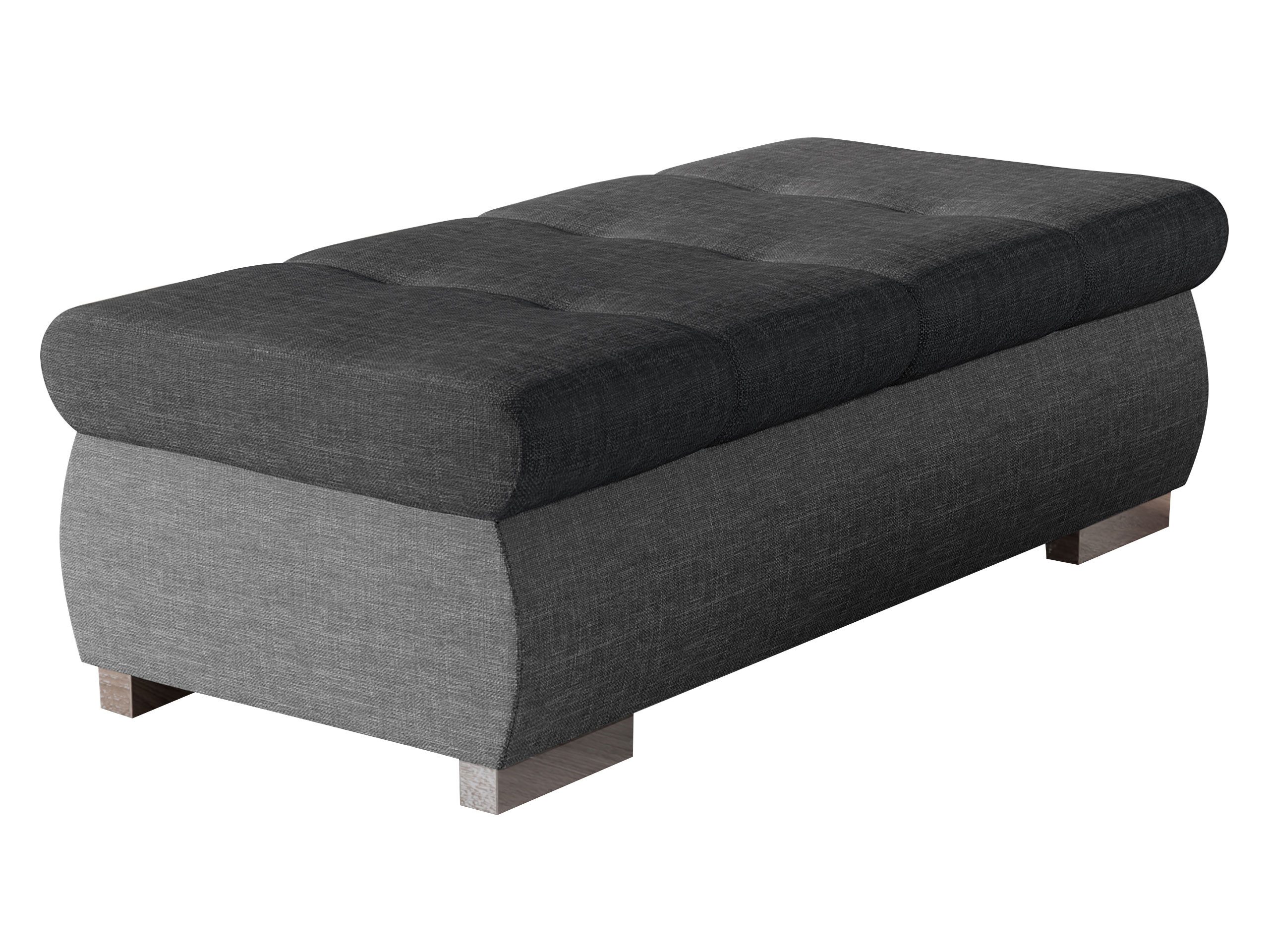 MIRJAN24 Polsterhocker Orkan Groß, Holzkonstruktion, 120x60x39 günstig online kaufen