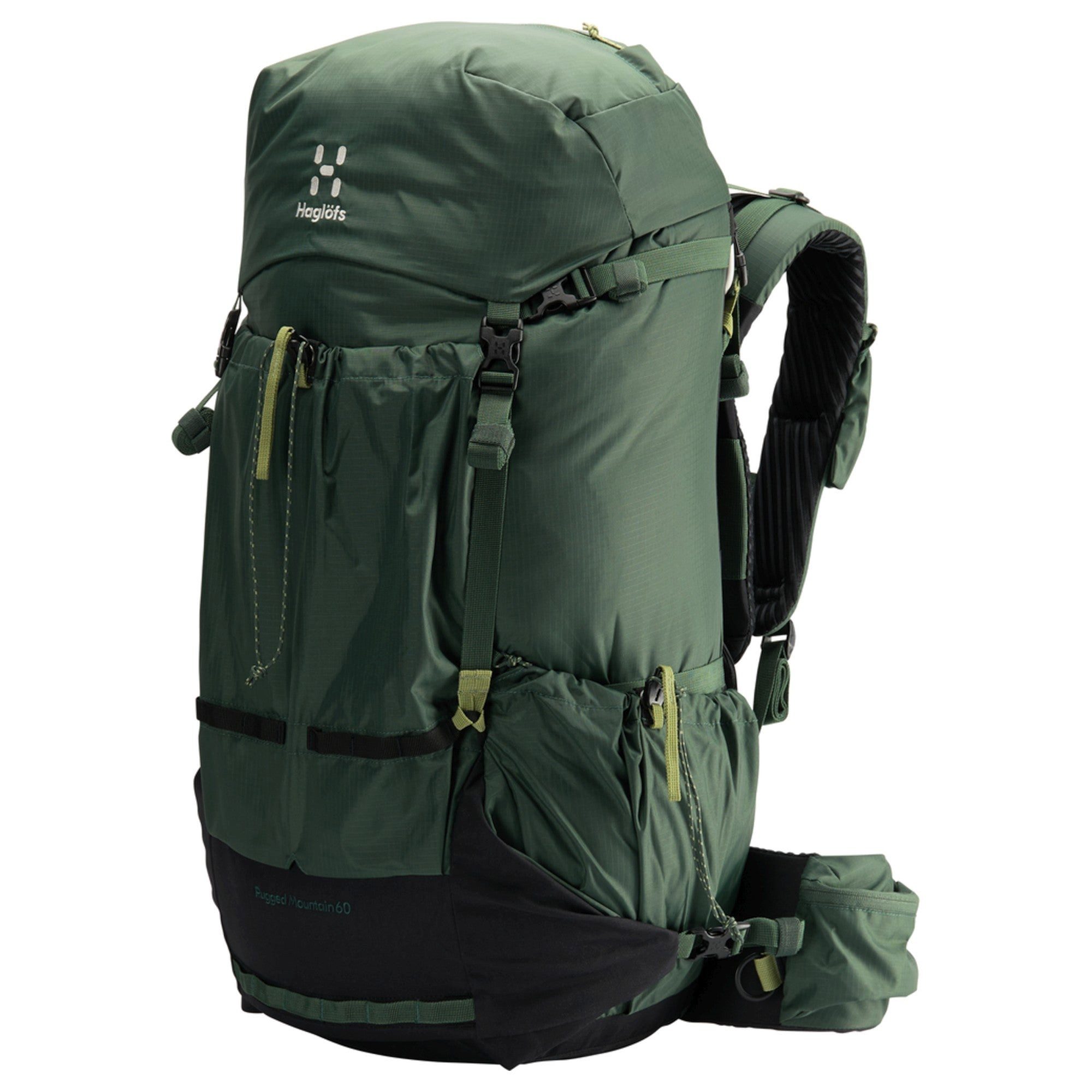 Haglöfs Trekkingrucksack Rugged Mountain 60 - Trekkingrucksack 75 cm (fjell green/true black)