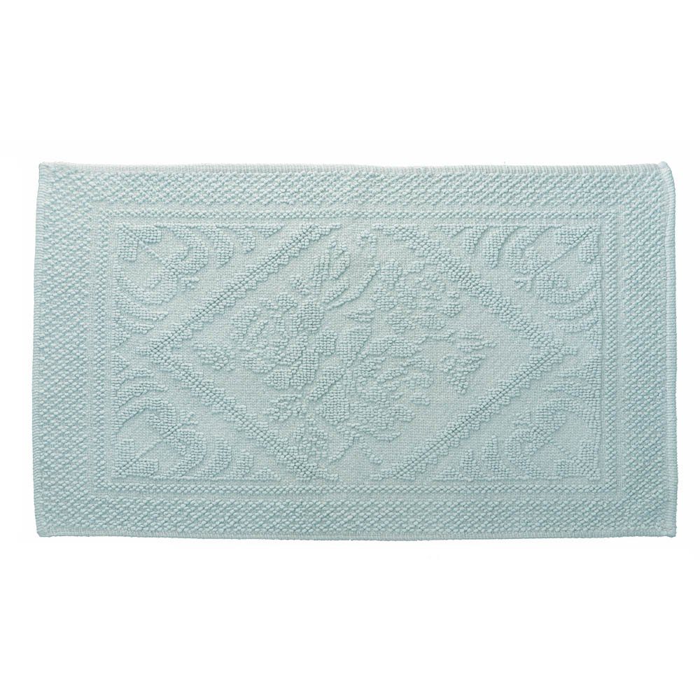 Grafelstein Badematte Badematte LODGE aqua türkis Reliefmuster Strandhaus B günstig online kaufen