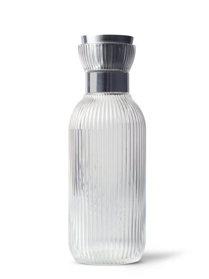 MAMEIDO Wasserkaraffe, aus mundgeblasenem Kristallglas mit edlem Ausgießer in 1 l und 1,5 l