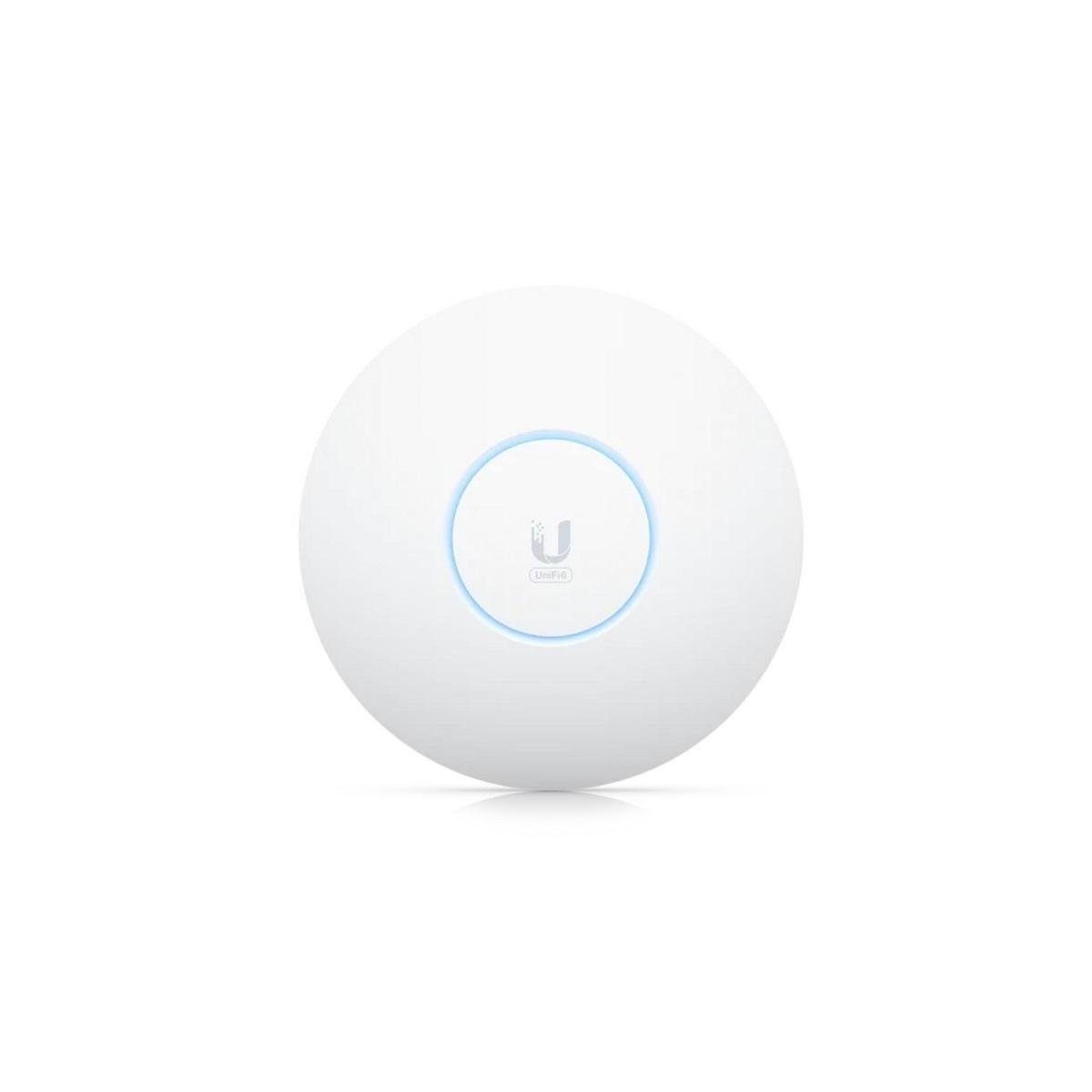 WiFi6E Point Ubiquiti mit U6-ENTERPRISE GbE Deckenmontage 2,5 Networks - AP WLAN-Access