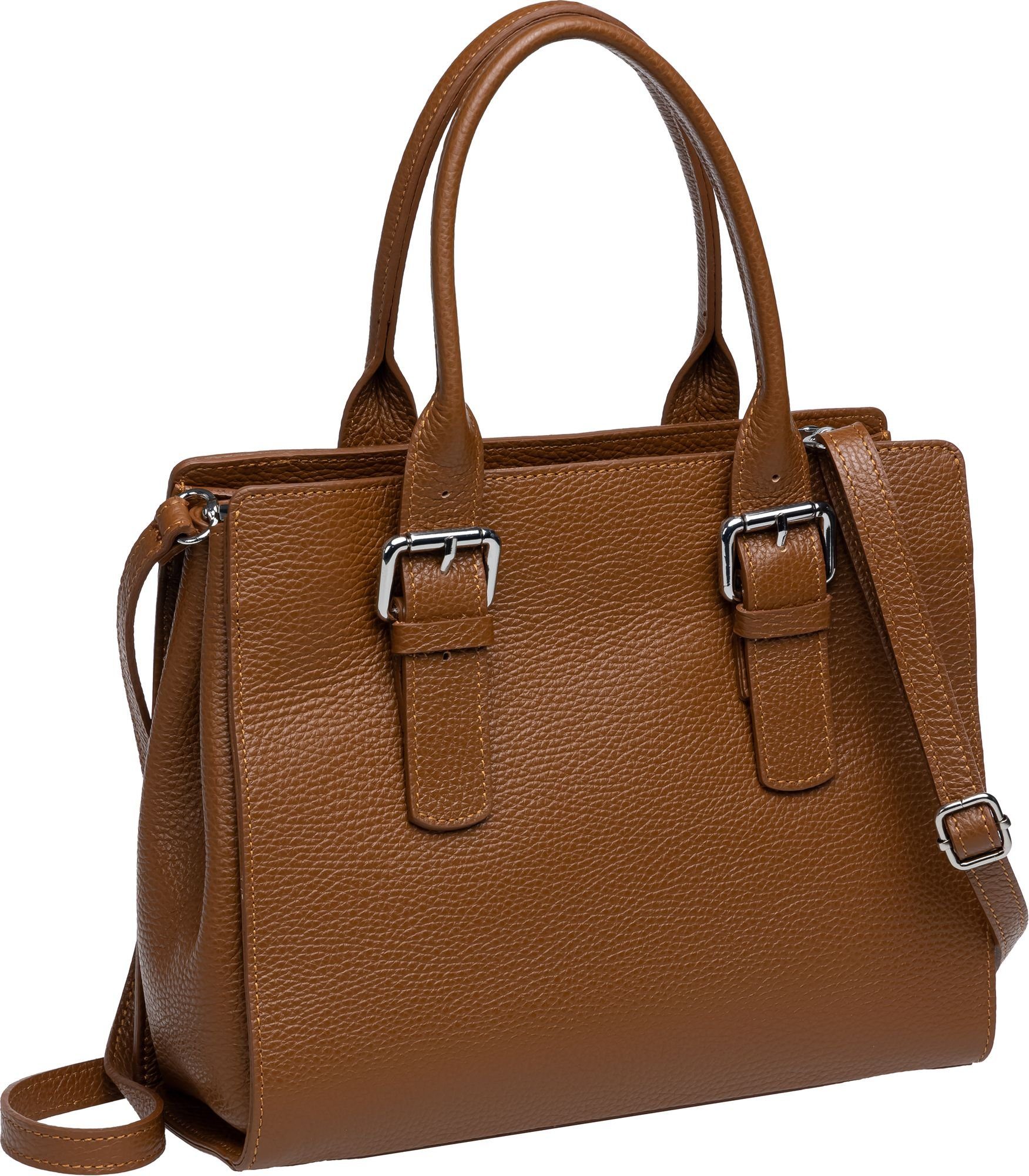 Henkeltasche Damen Leder Handtasche Kelly Bag - PREMIUM LINE - Modell No.807