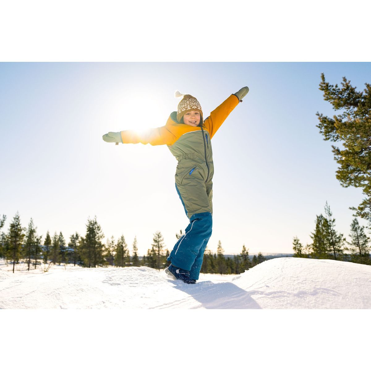 Finkid Schneeoverall Vilkas Snow Optimaler Schutz bei Schnee und Kälte durch wasserdichten und