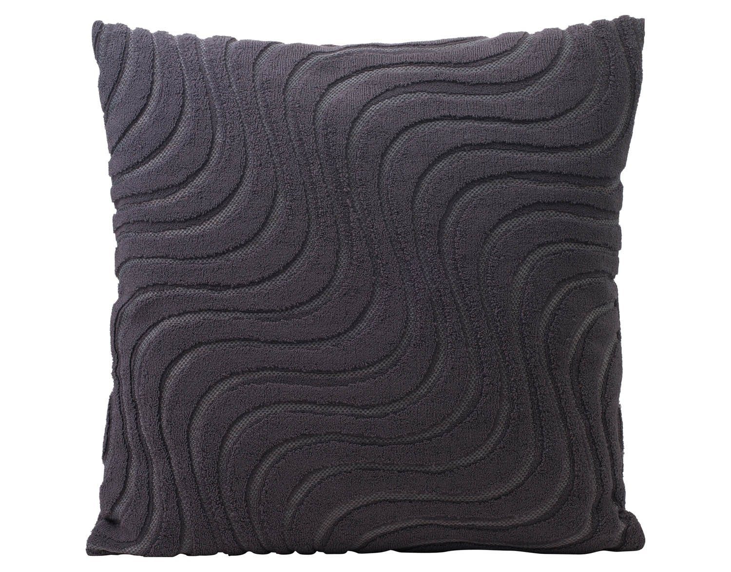 Gözze Подушкиhülle OCEAN, Anthrazit, 40 x 40 cm, Polyester, mit Reißverschluss