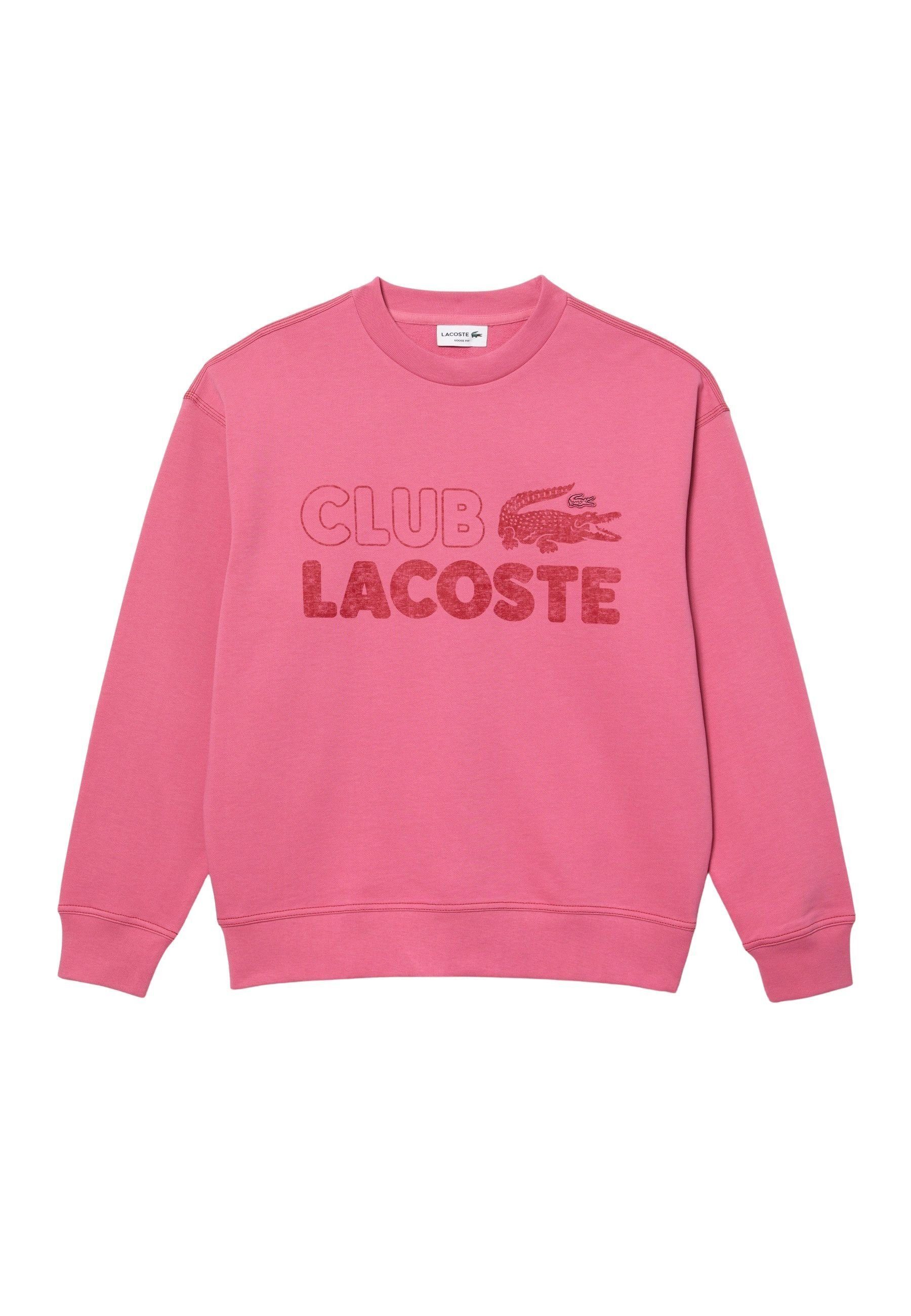 Lacoste Sweatshirt Kapuze Summer (1-tlg) Pullover Sweatshirt ohne Pack