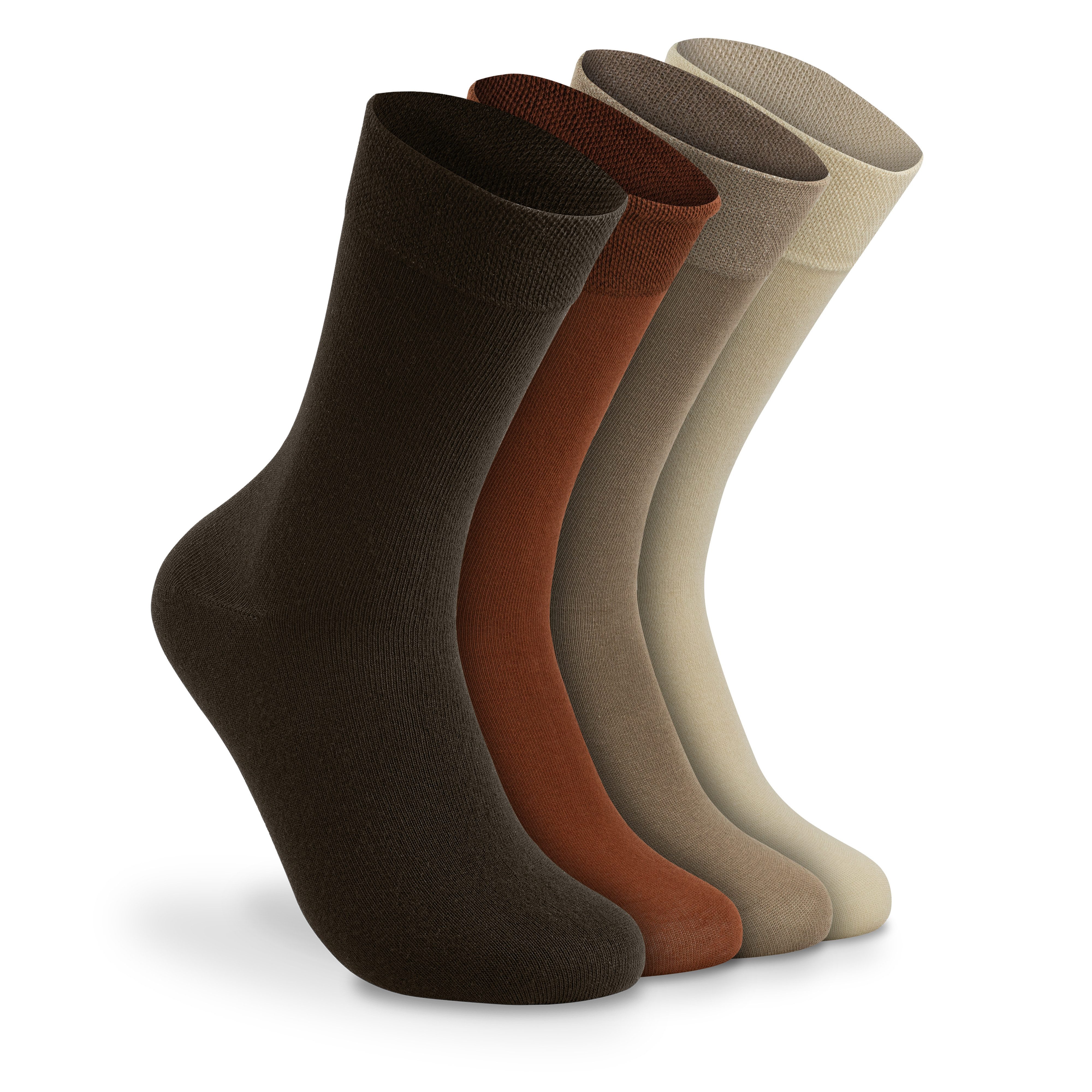 Businesssocken 8 Paar Herren Damen Premium Business Socken atmungsaktive Baumwolle