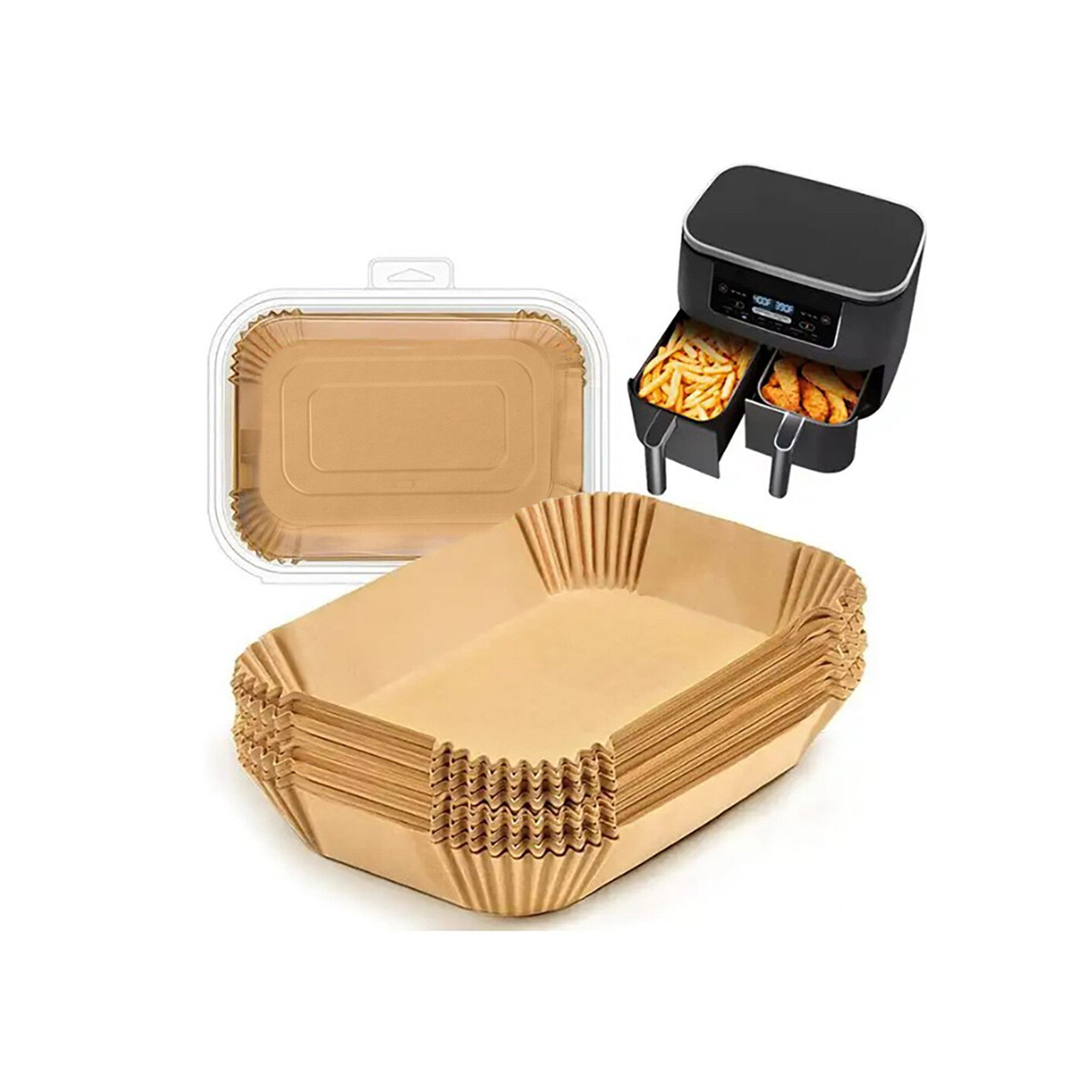 Backpapier Michelino Airfryer Backpapier - 22 x 14 cm
