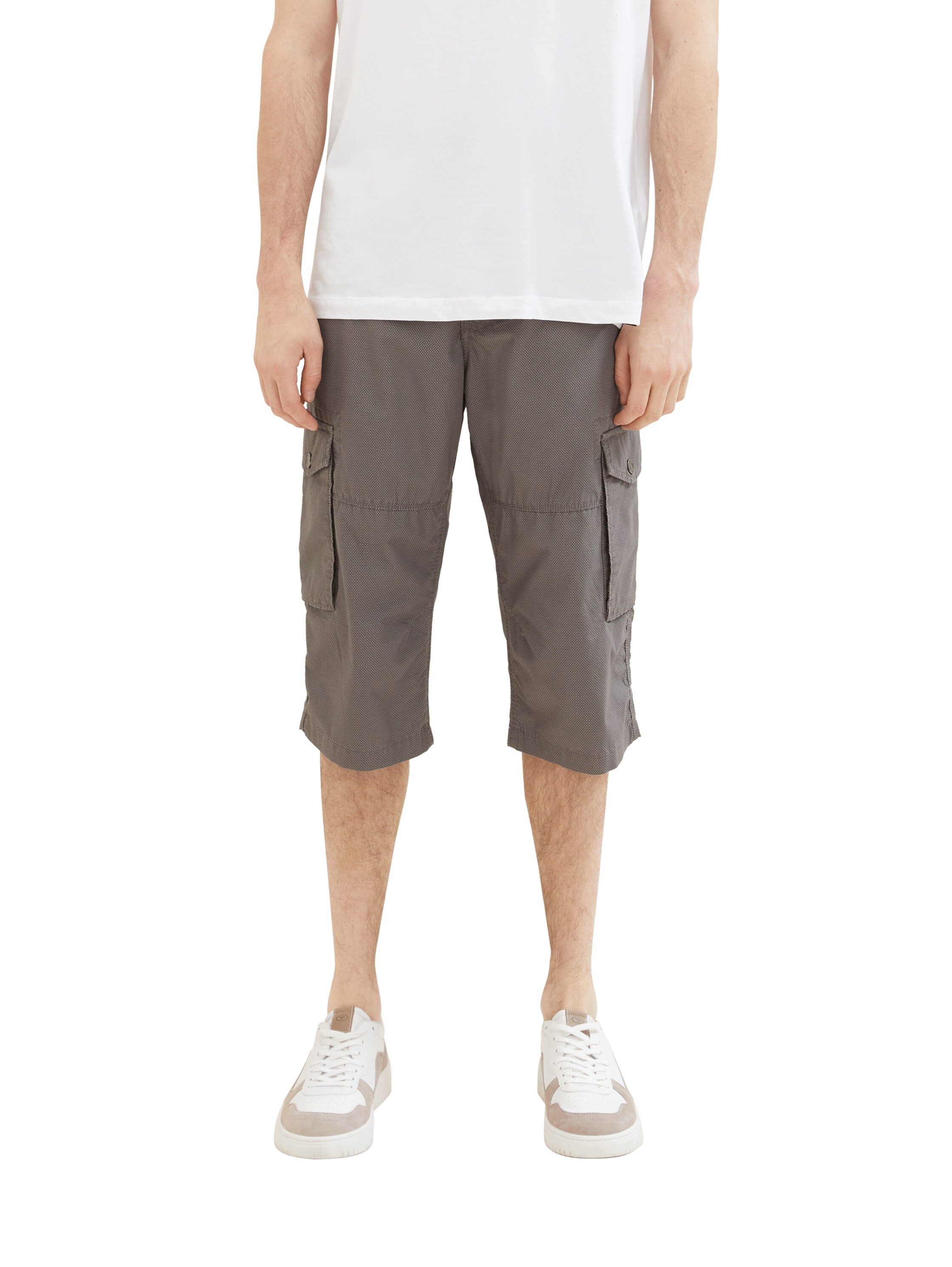 TOM TAILOR Shorts mit Logo Print