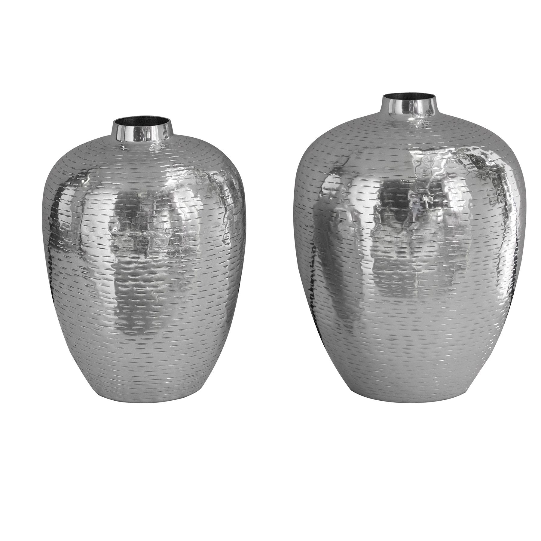 riess-ambiente Tischvase ORIENTAL 32cm silber (Set, günstig online kaufen