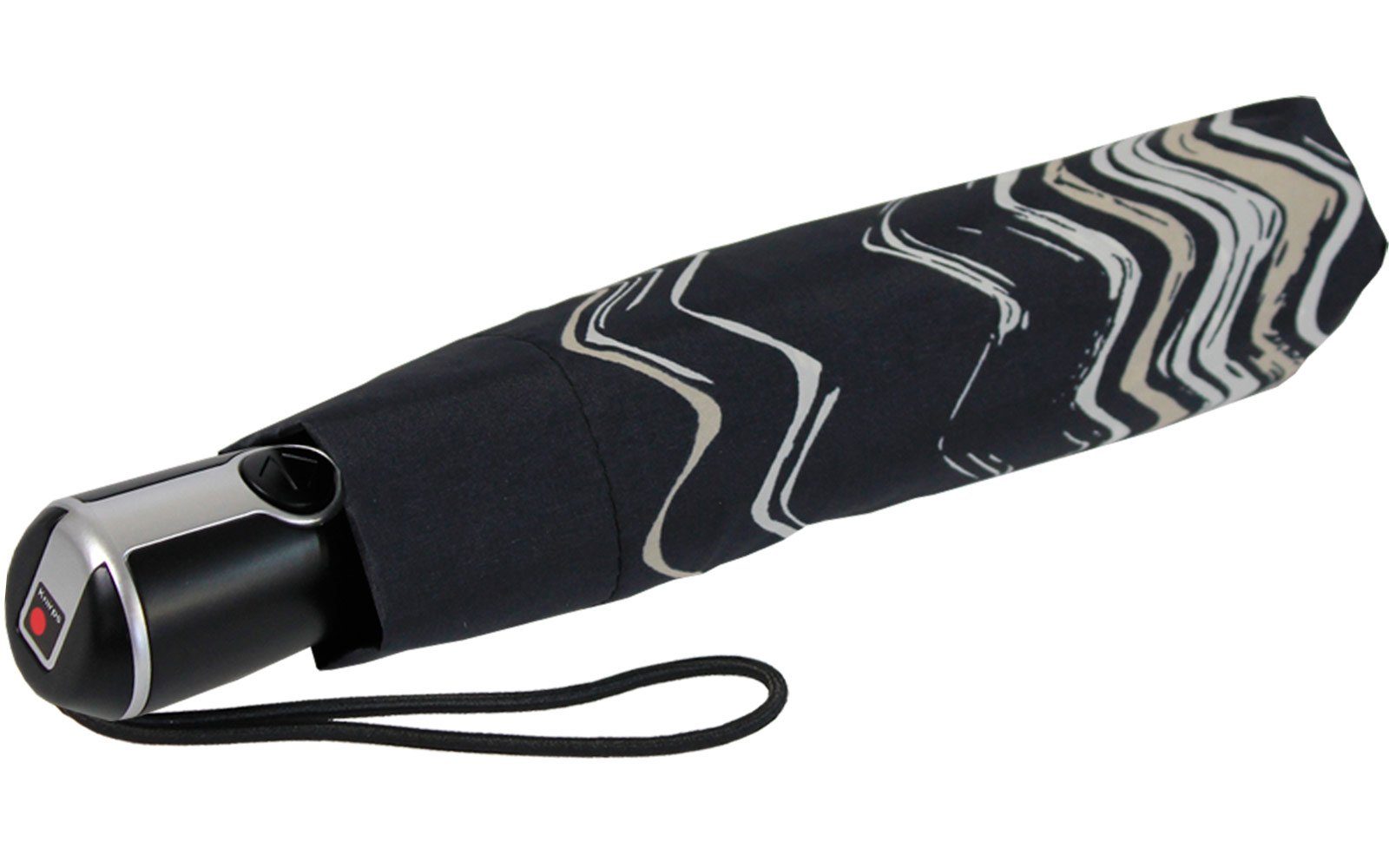 - Large Duomatic große, Begleiter Auf-Zu-Automatik UV stabile Knirps® Taschenregenschirm floripa der black,
