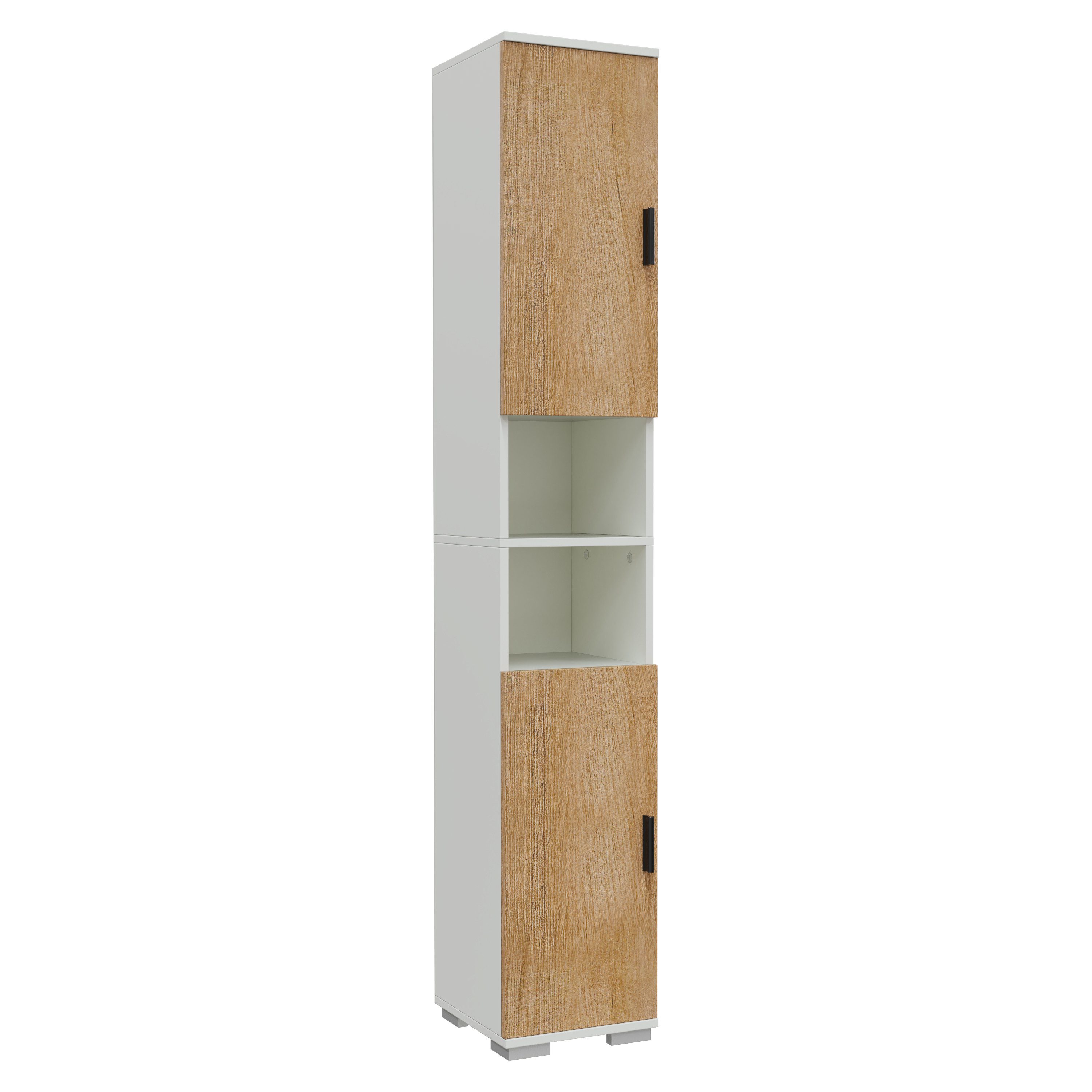 VCM Schuhschrank Gados M 178x30x33cm