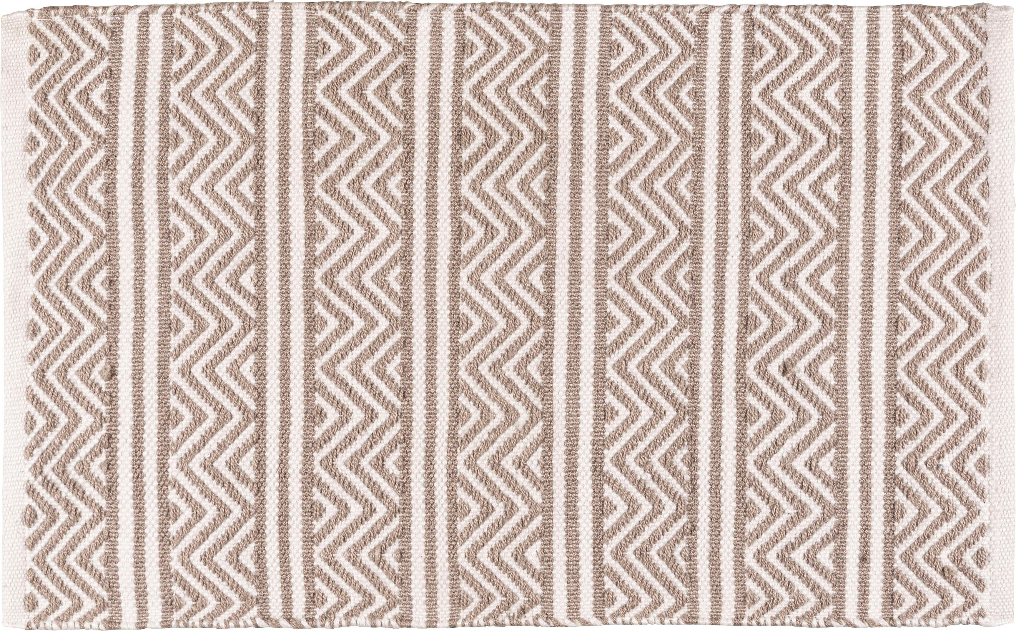 WENKO Badematte Shaki, Höhe 8 mm, rechteckig, BxL: 50 x 80 cm