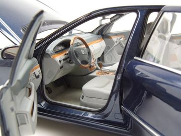 Norev Modellauto Mercedes S-Klasse S55 AMG W220 2000 dunkelblau metallic Modellauto, Maßstab 1:18