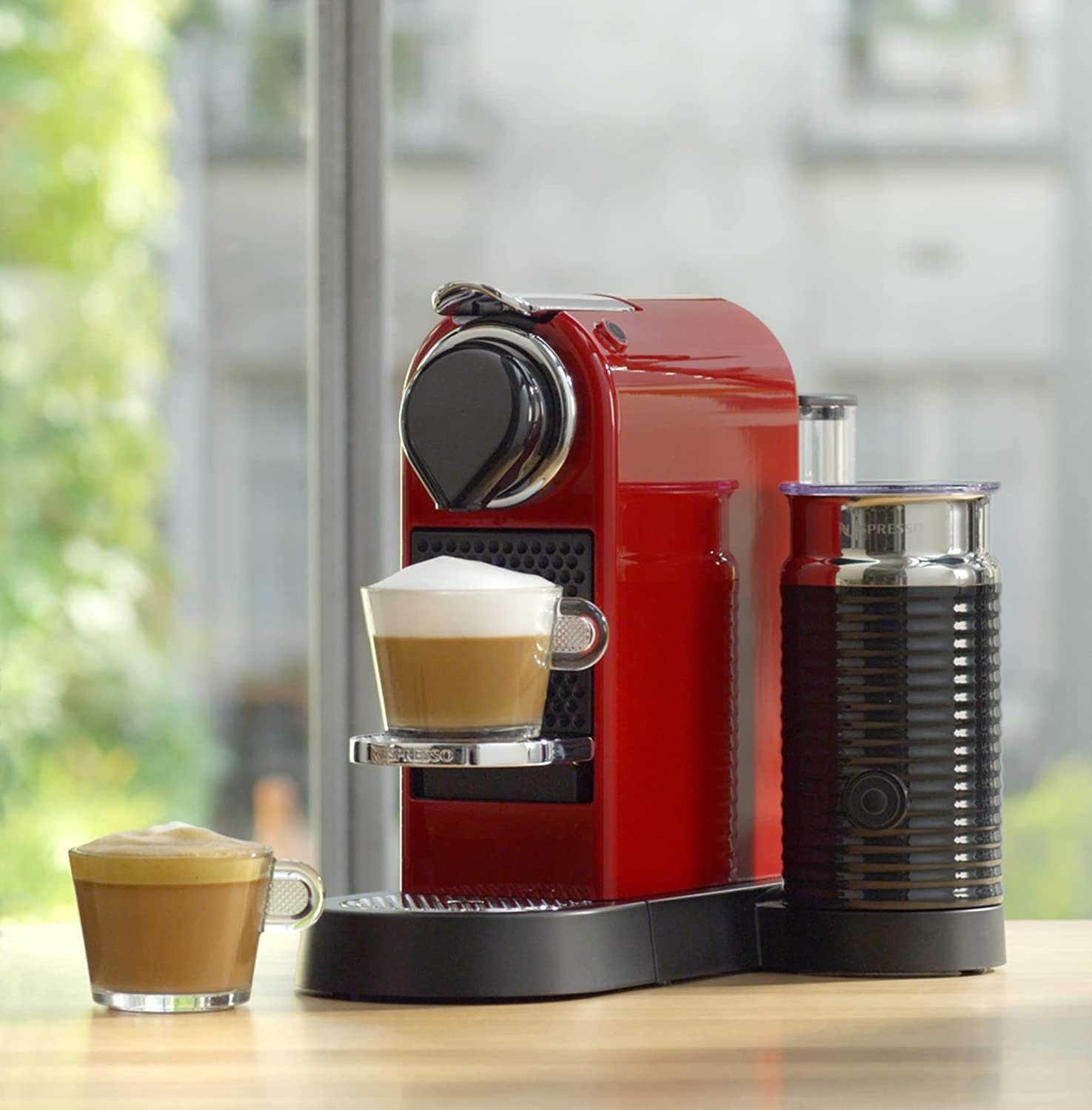 Kapselmaschine Krups Kaffeemaschine, Citiz&Milk Nespressoautomat Espressomaschine