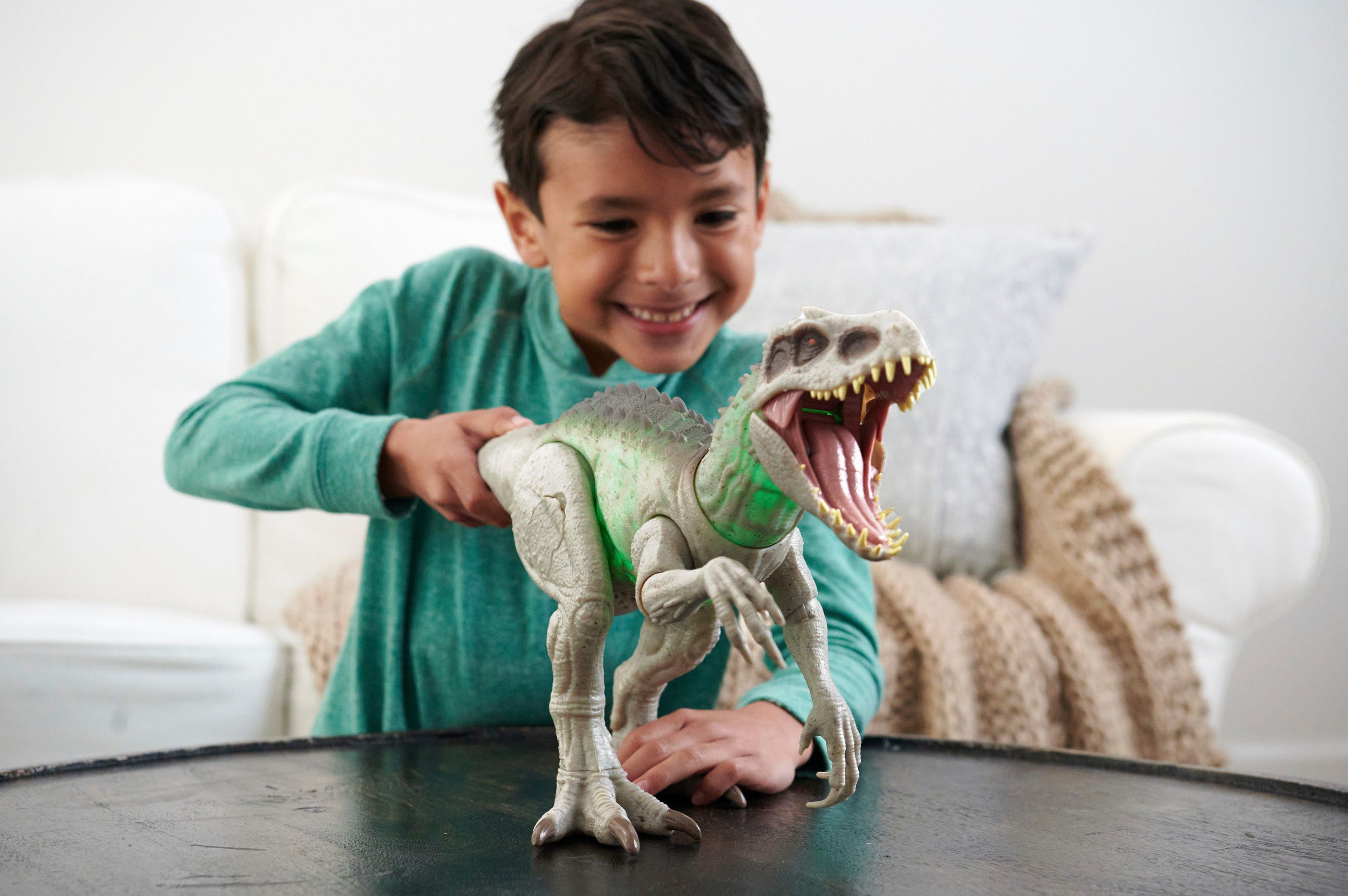 Mattel® Actionfigur Jurassic World - Indominus Rex, mit Licht und Sound