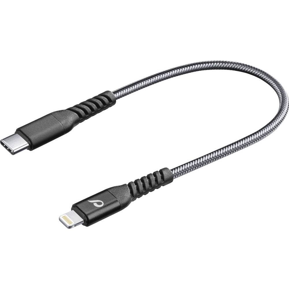 Cellularline »Extreme USB TypC auf Lightning Kabel 15cm mfi« USBKabel